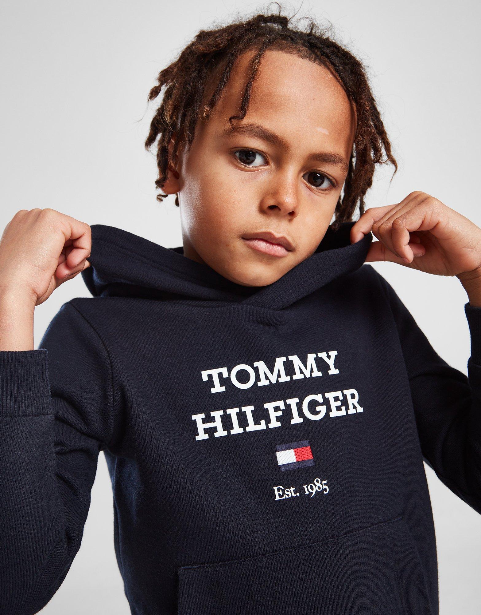 Blue Tommy Hilfiger Flag Logo Tracksuit Children JD Sports NZ