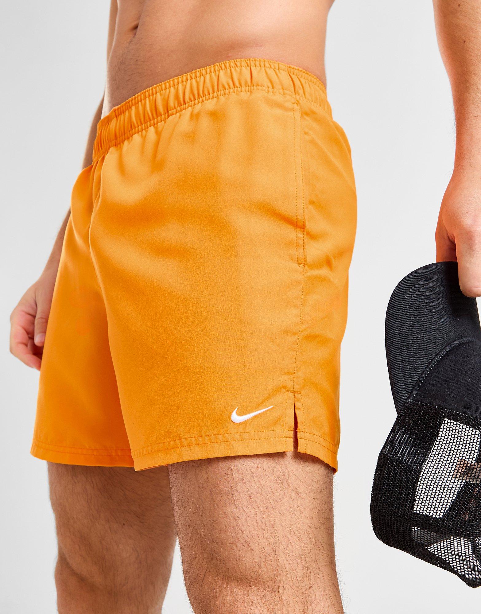 Orange Nike Core Swim Shorts JD Sports UK