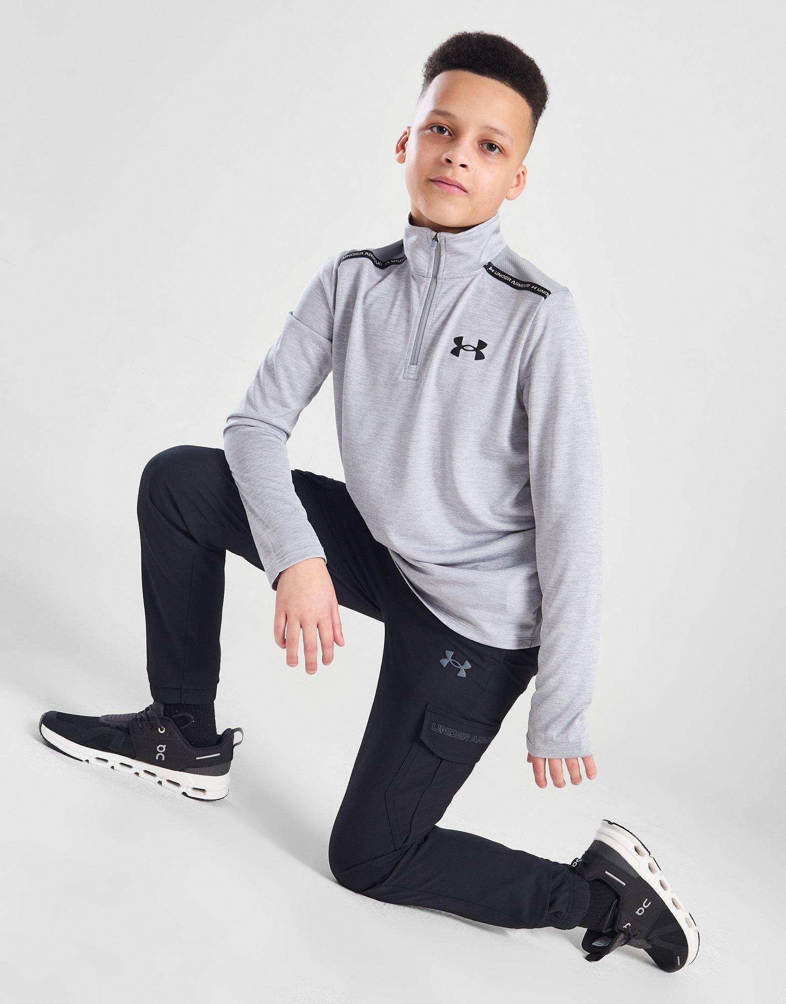 Black Under Armour Woven Cargo Pants Junior JD Sports