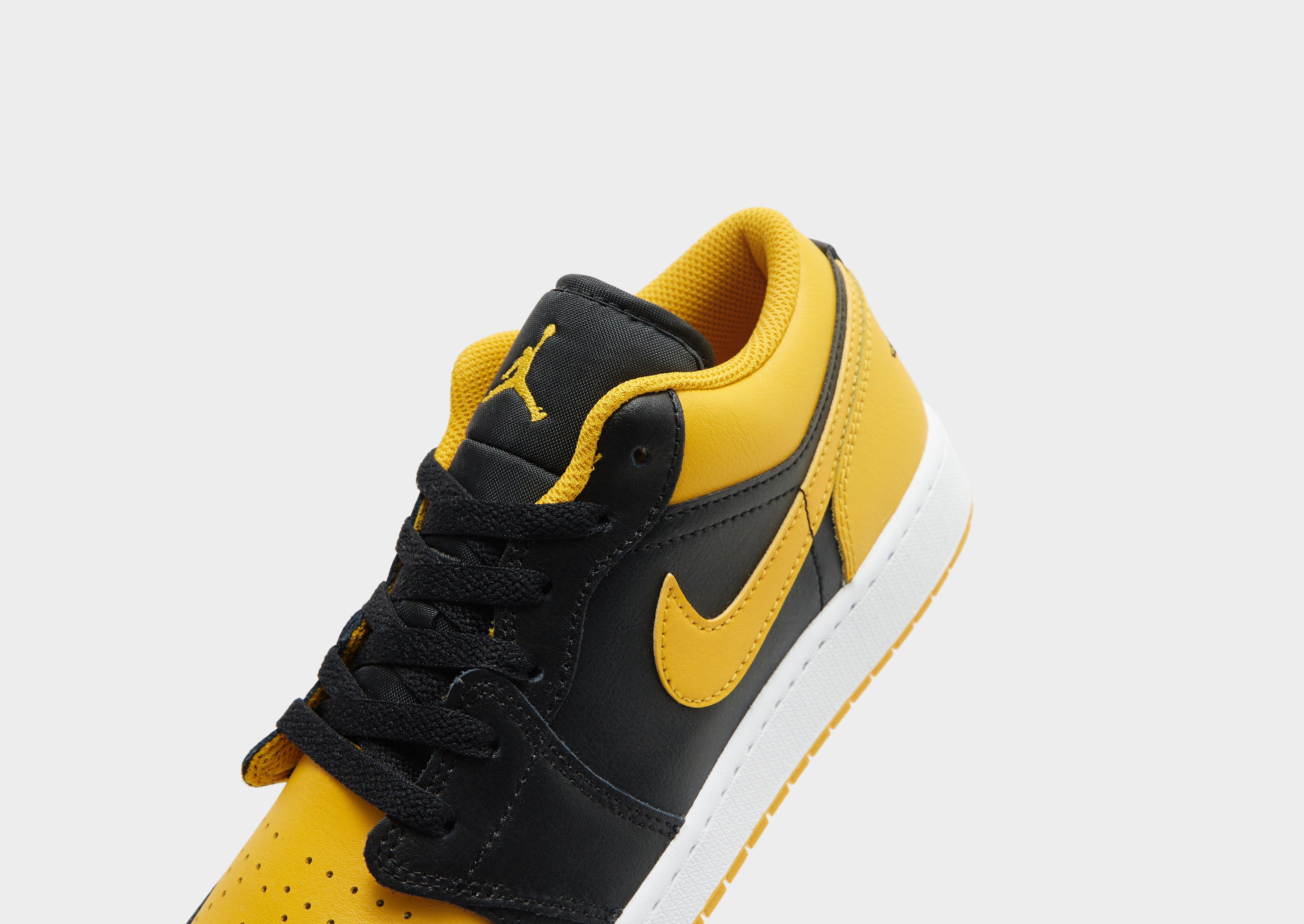 Black Jordan Air 1 Low Junior JD Sports UK