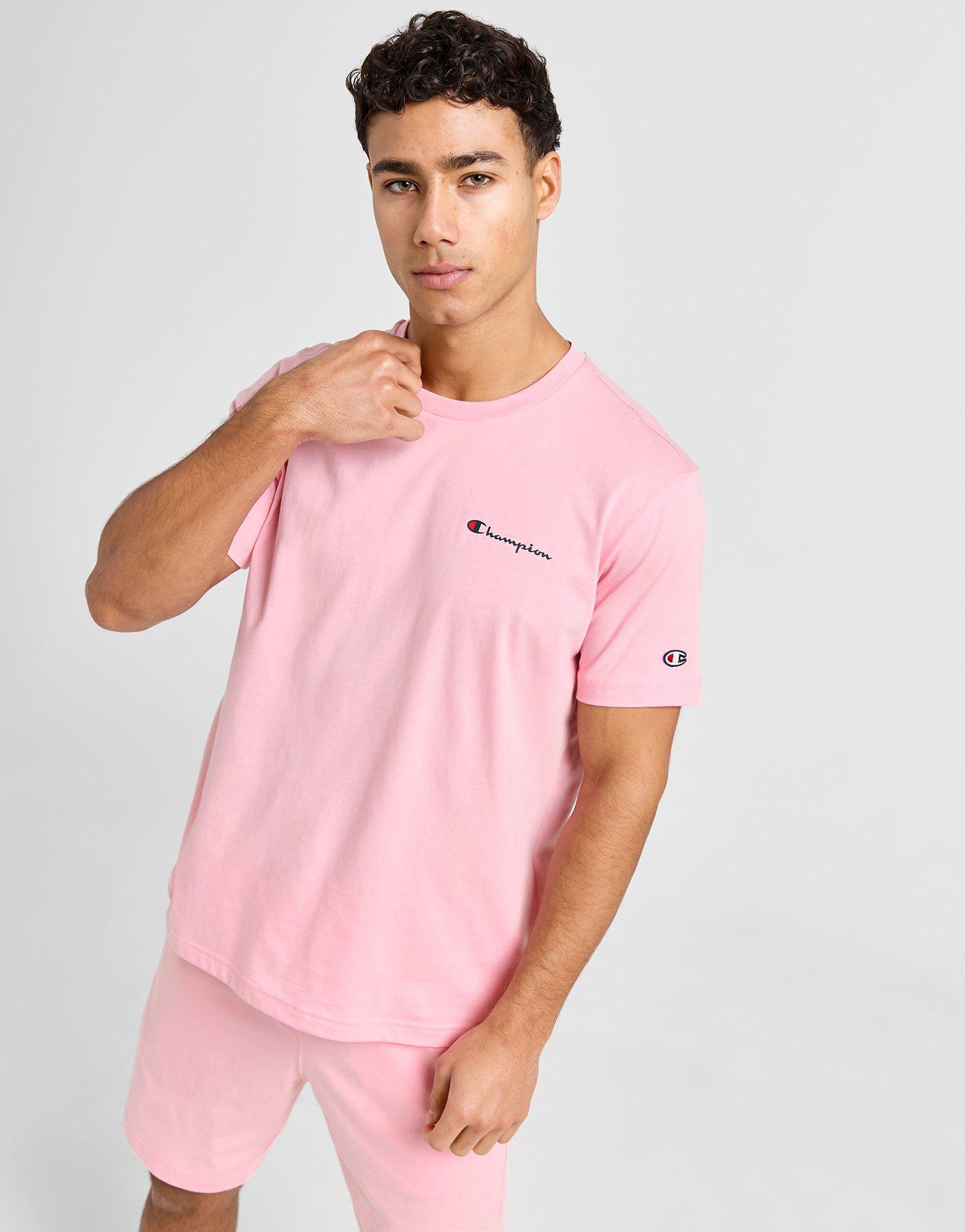 Pink Champion Core TShirt/Shorts Set JD Sports