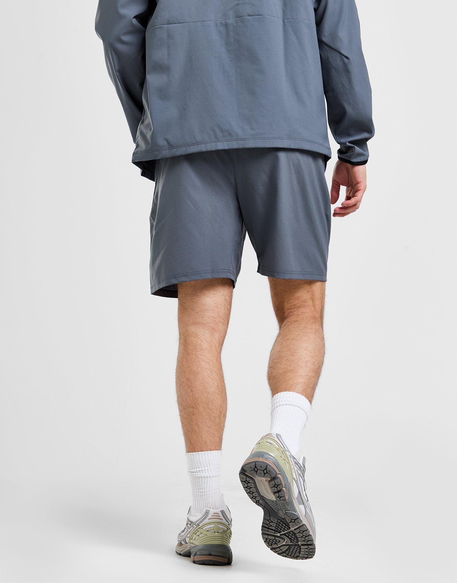 Grey New Balance Essential Running Shorts JD Sports UK