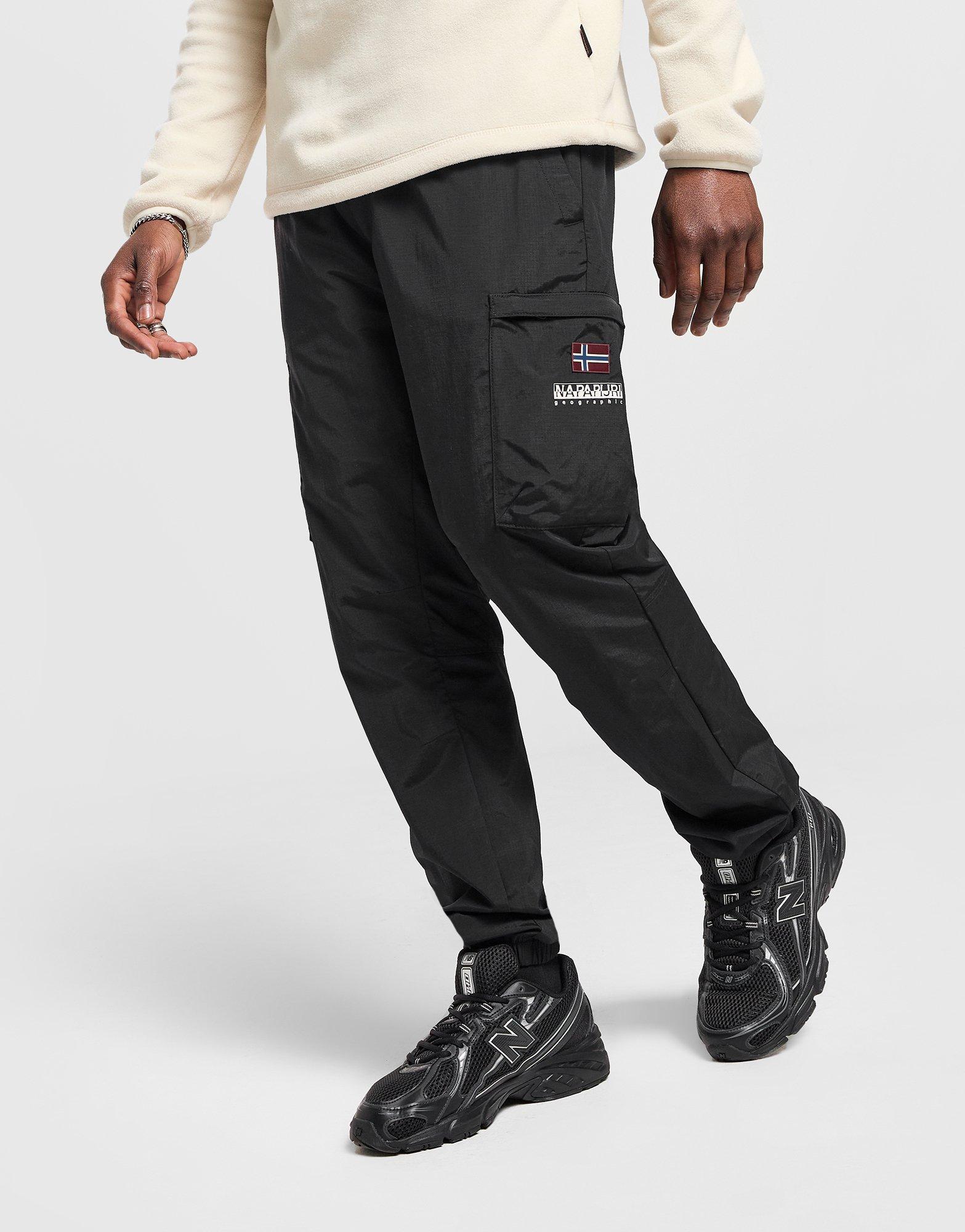 Black Napapijri Matey Cargo Pants JD Sports UK