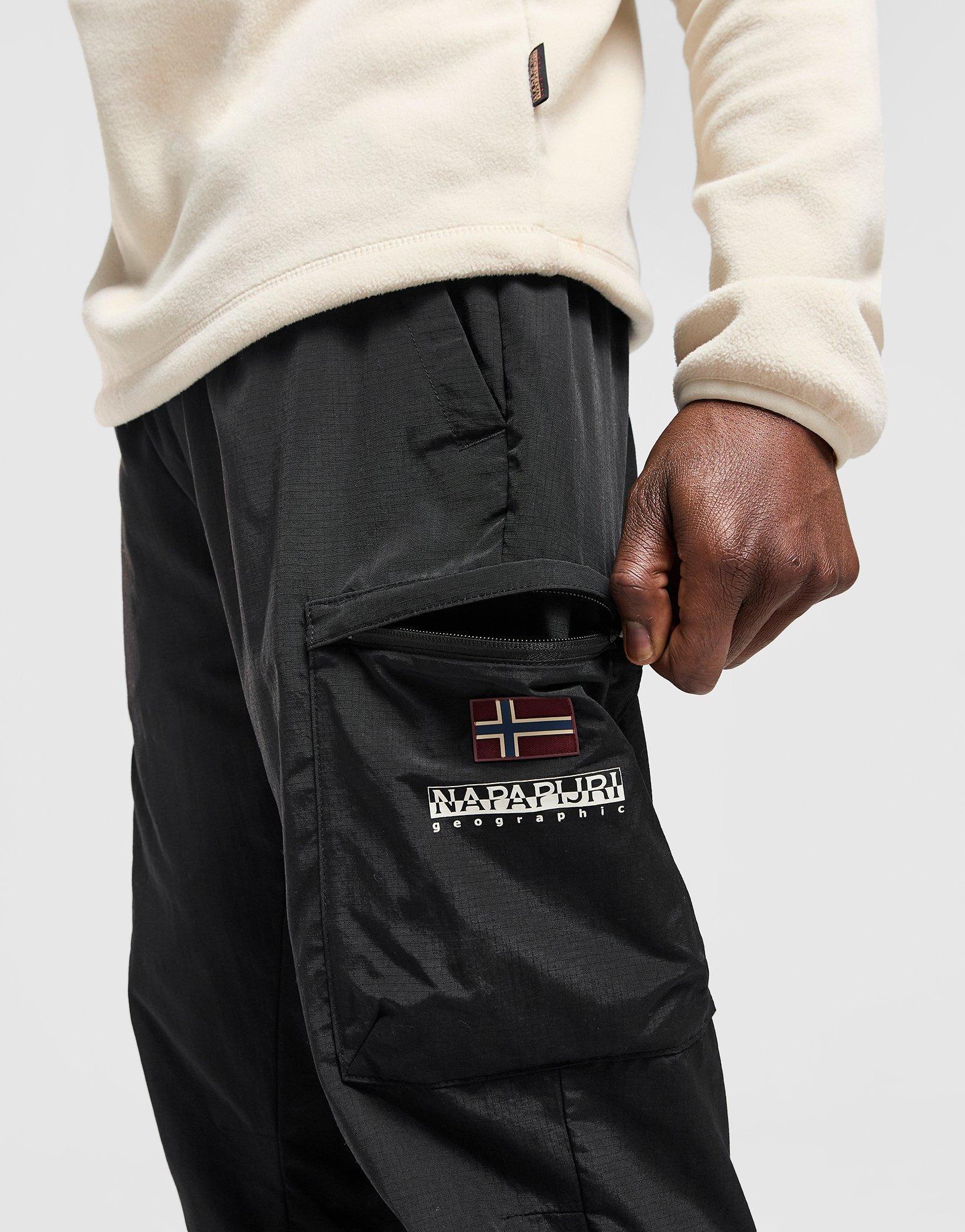 Black Napapijri Matey Cargo Pants JD Sports UK