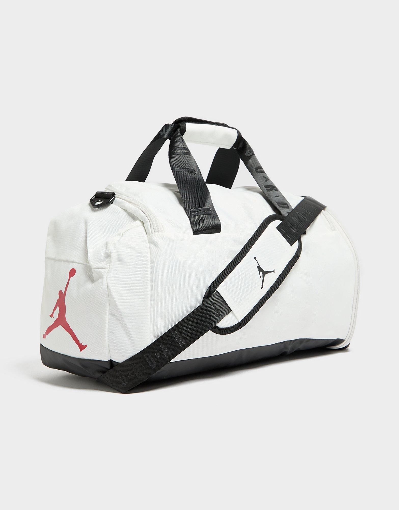 White Jordan Duffle Bag JD Sports UK