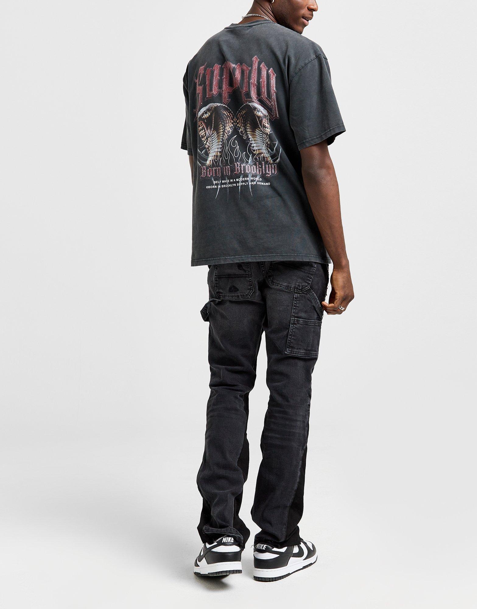 Black Supply & Demand Ernest Jeans JD Sports UK
