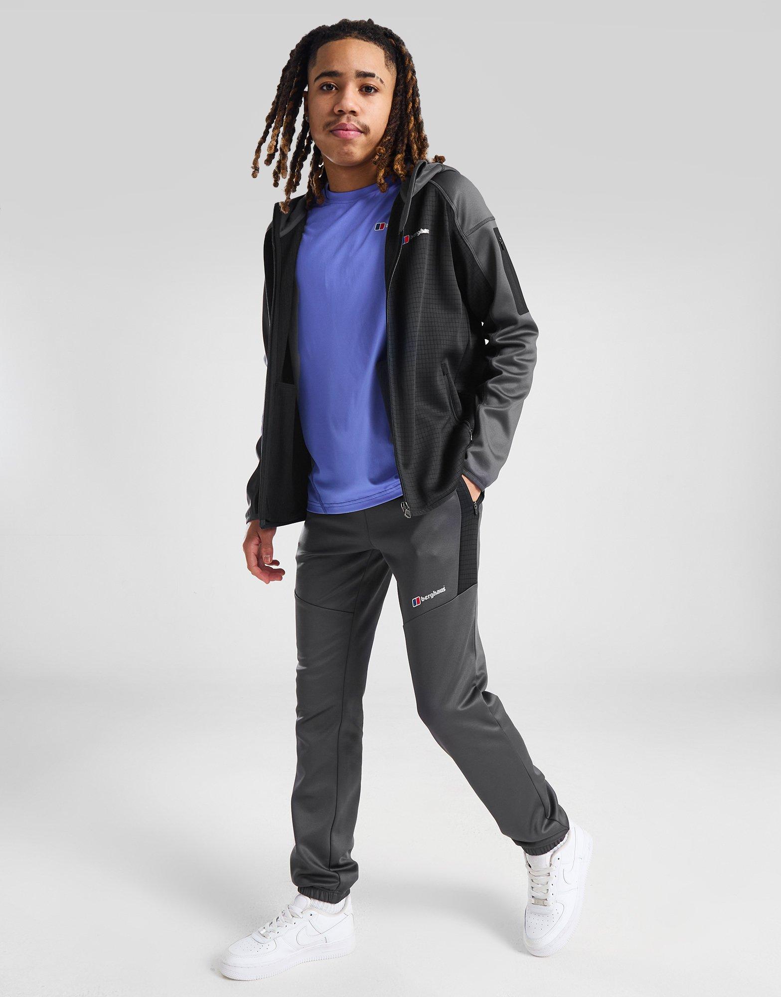 Grey Berghaus Panel Poly Track Pants Junior JD Sports NZ