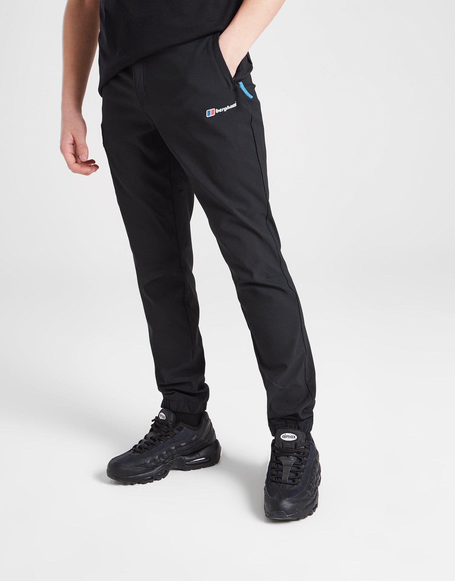 Black Berghaus Softshell Track Pants Junior JD Sports UK