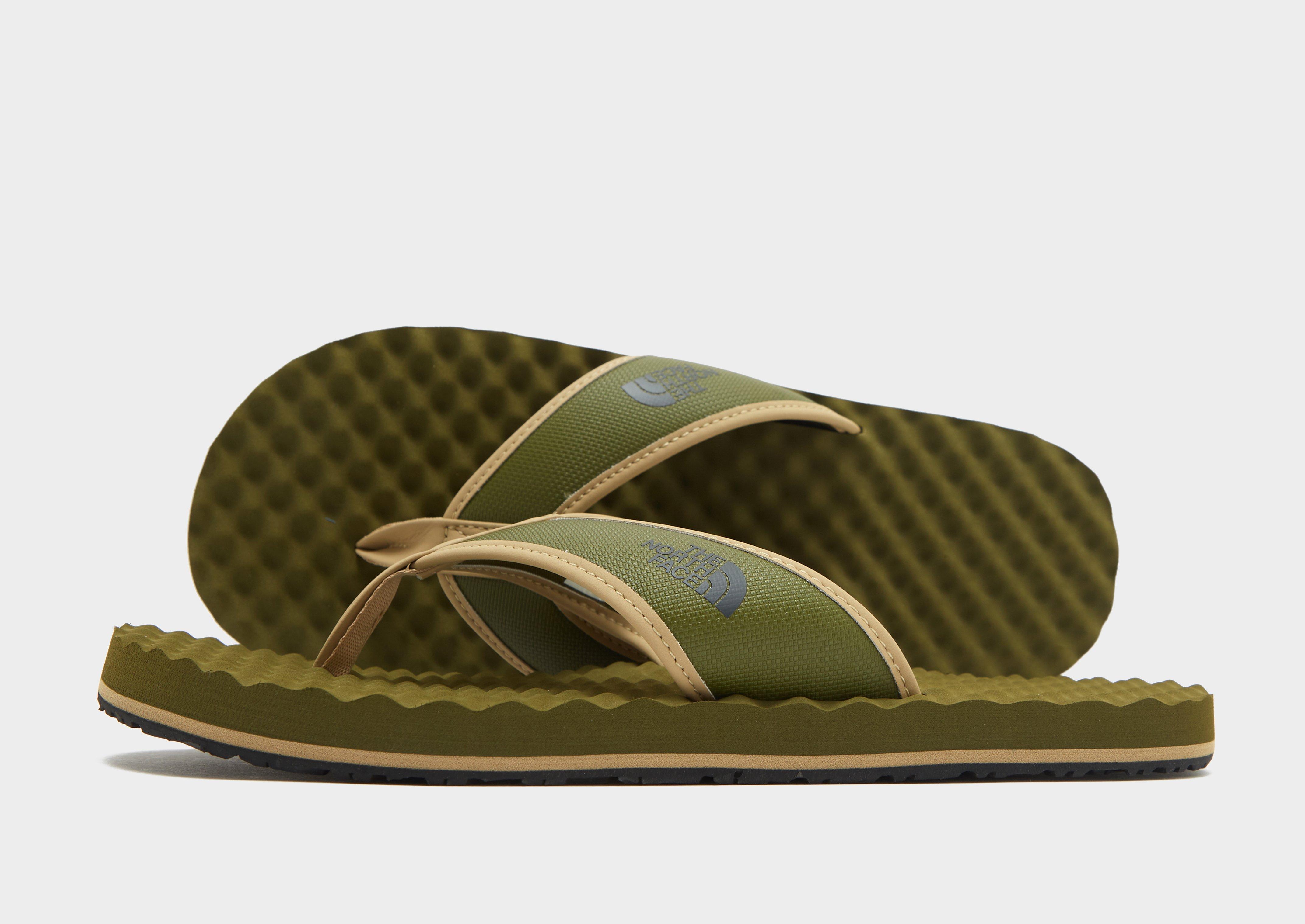Green The North Face Base Camp Flip Flops JD Sports Global