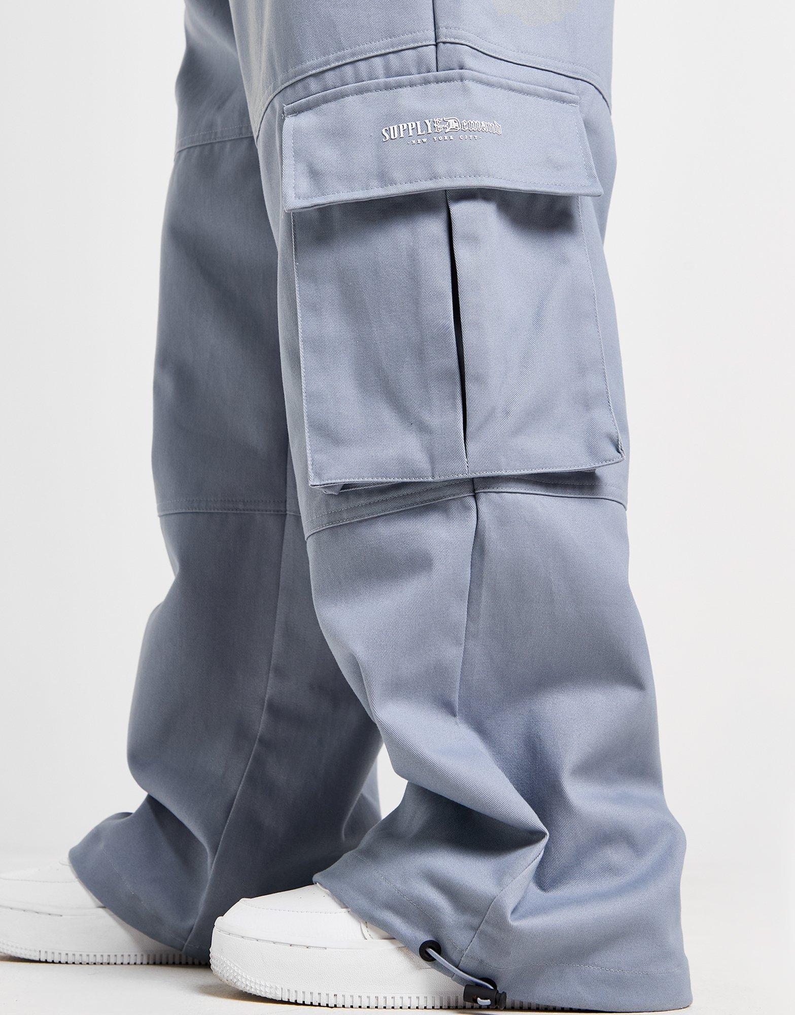 Grey Supply & Demand Terrace Cargo Pants JD Sports UK