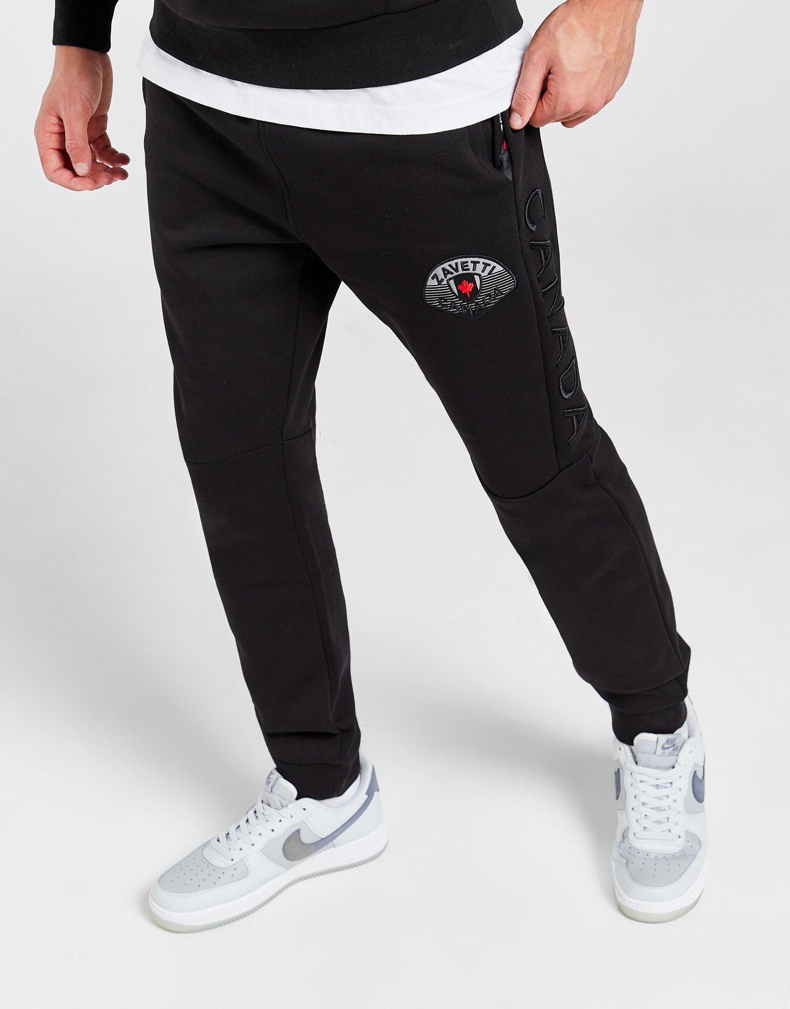 Black Zavetti Canada Botticini Joggers JD Sports UK