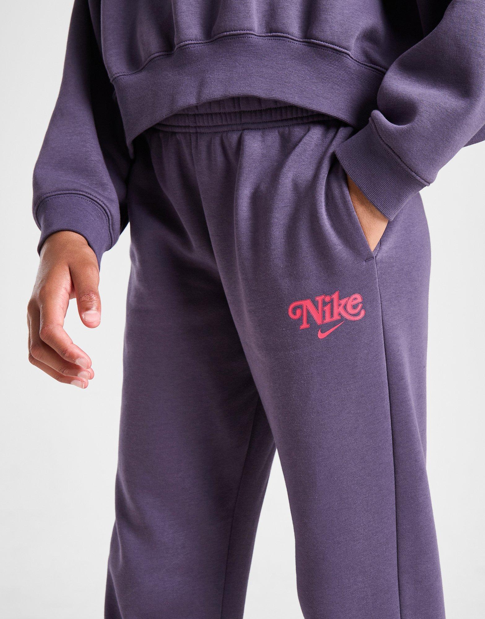 Blue Nike Girls' Trend Fleece Joggers Junior JD Sports UK