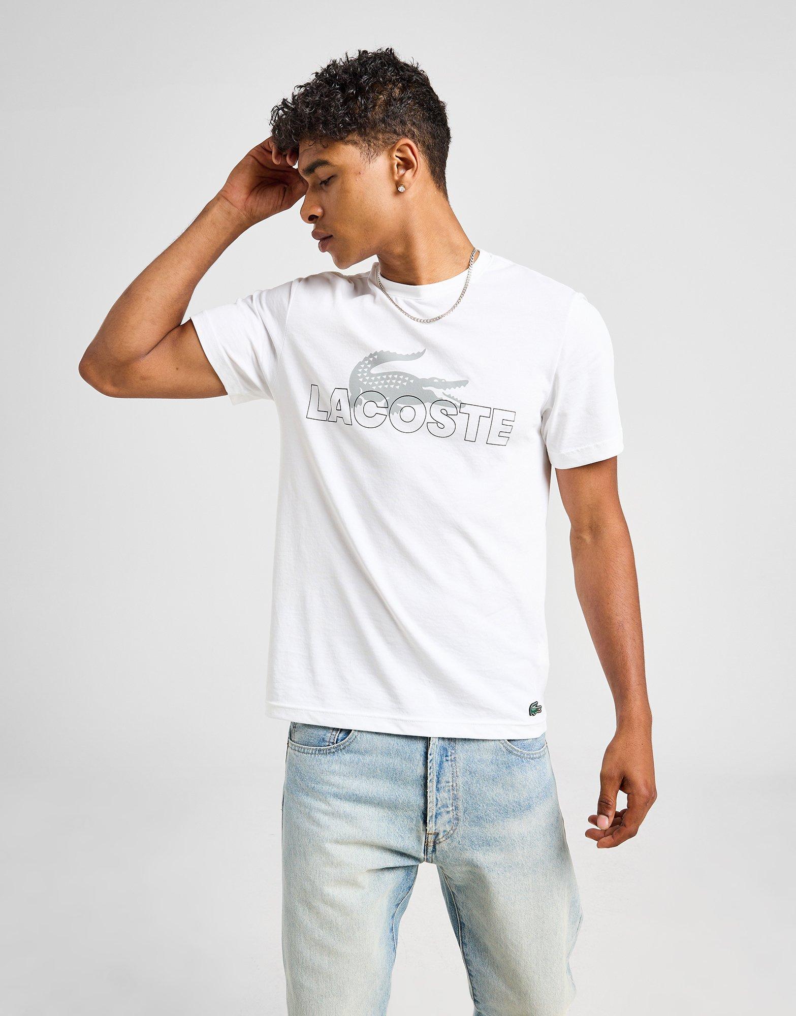 White Lacoste Tshirt Herr JD Sports Sveirge