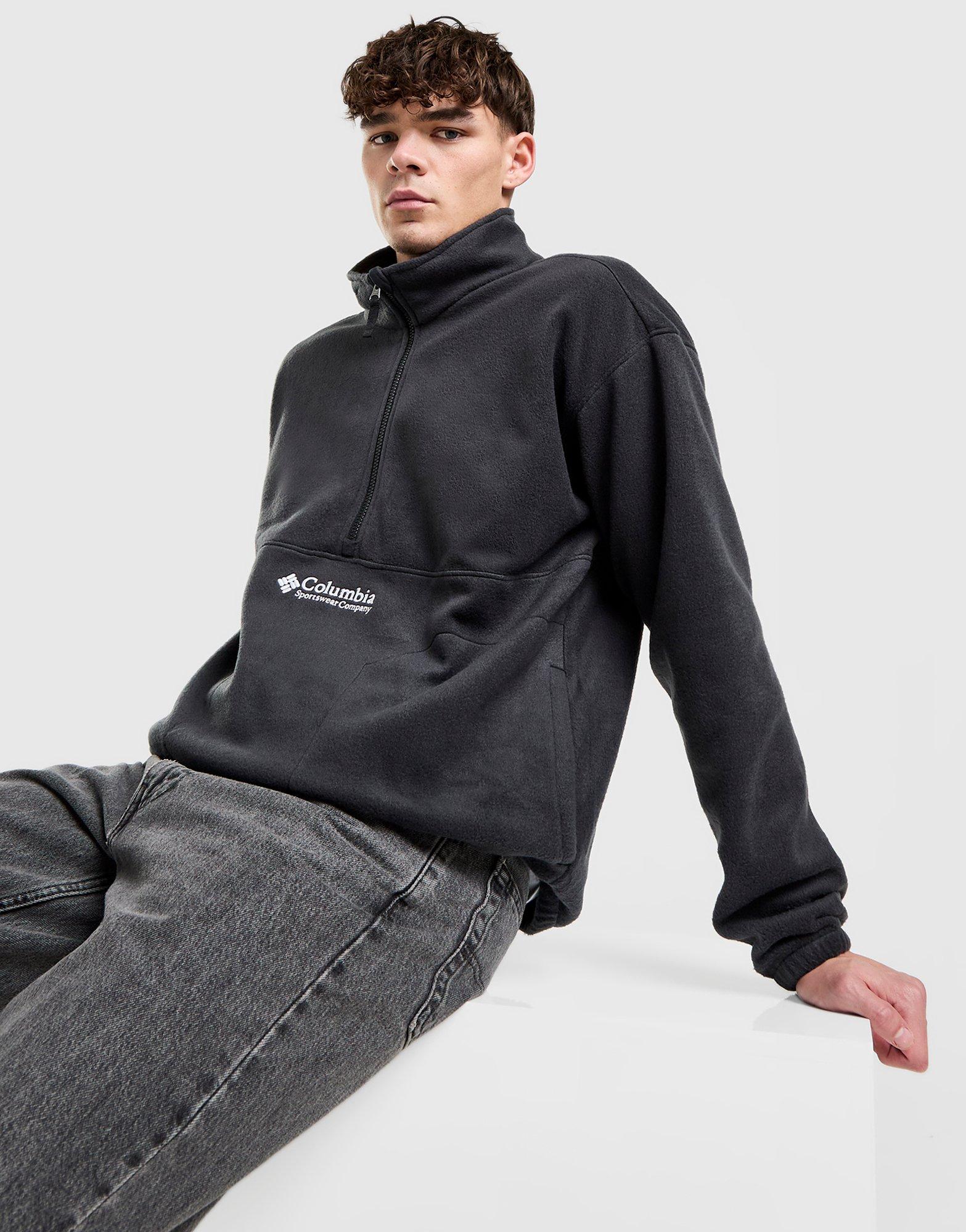 Columbia Bent Bough 1/2 Zip Fleece in Nero JD Sports