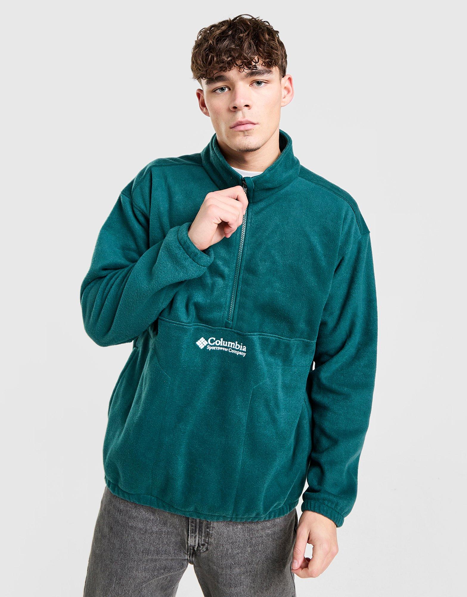 Columbia Bent Bough 1/2 Zip Fleece in Verde JD Sports