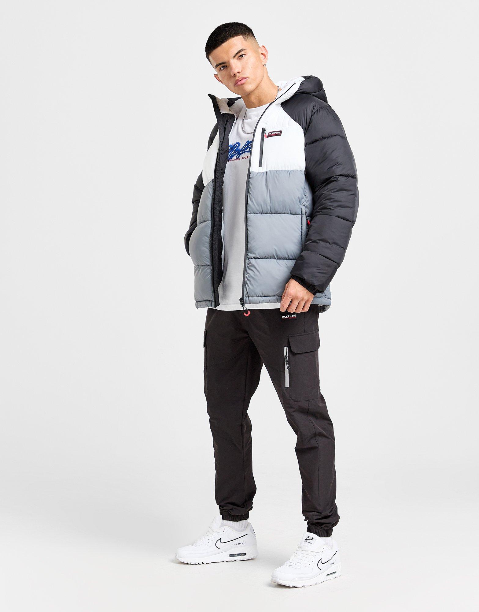 Black McKenzie Latitude Full Zip Padded Jacket JD Sports UK