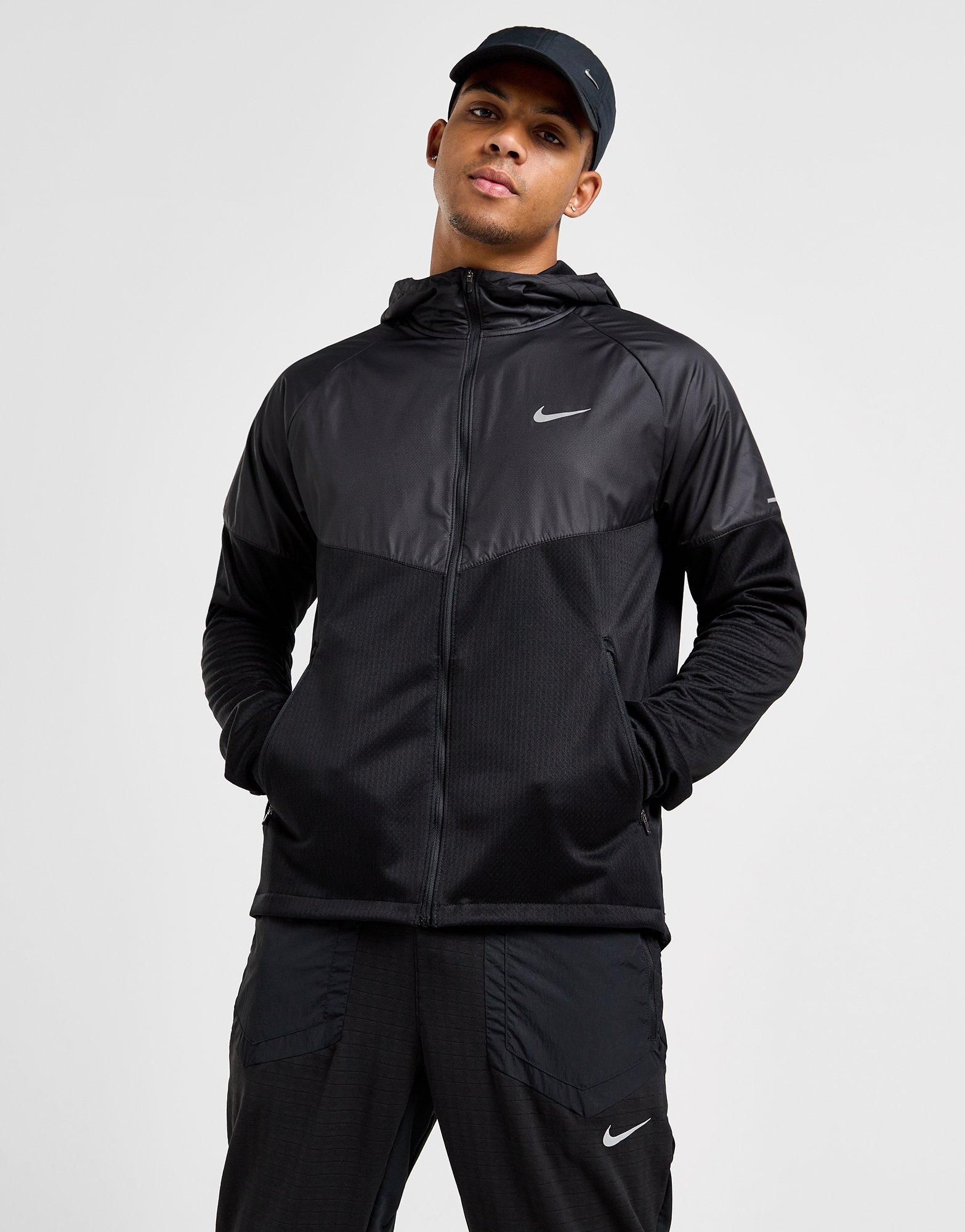 Black Nike Miler Winter Jacket JD Sports UK