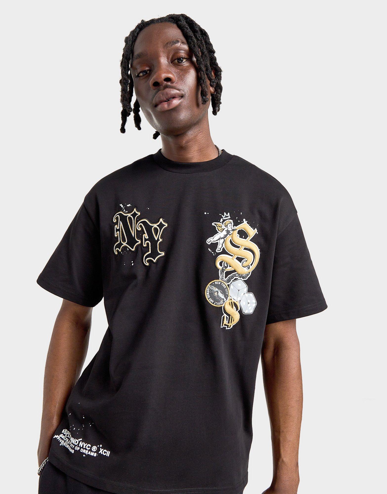 Black Supply & Demand Pittsburgh TShirt JD Sports UK