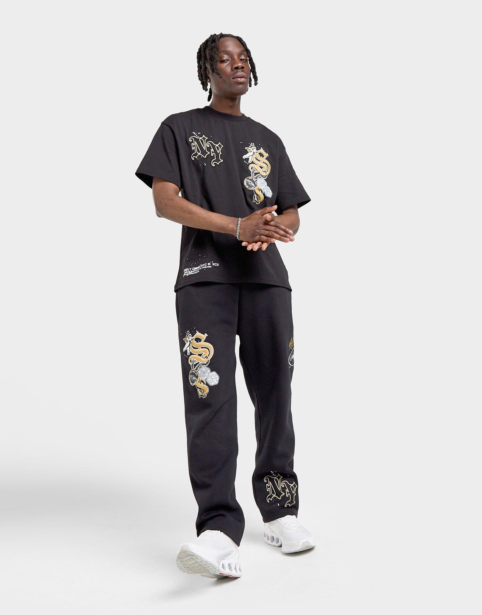 Black Supply & Demand Pittsburgh TShirt JD Sports UK