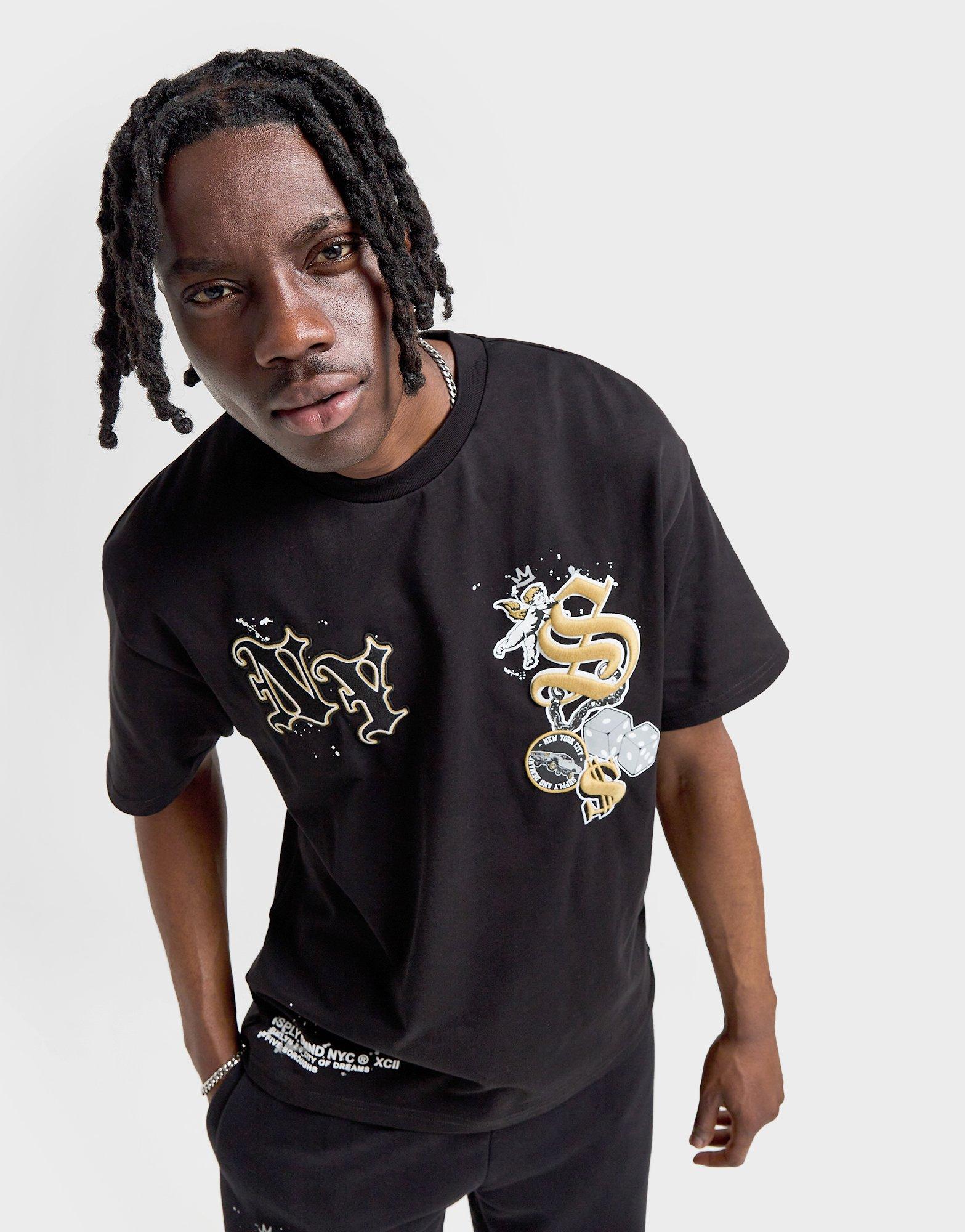 Black Supply & Demand Pittsburgh TShirt JD Sports UK