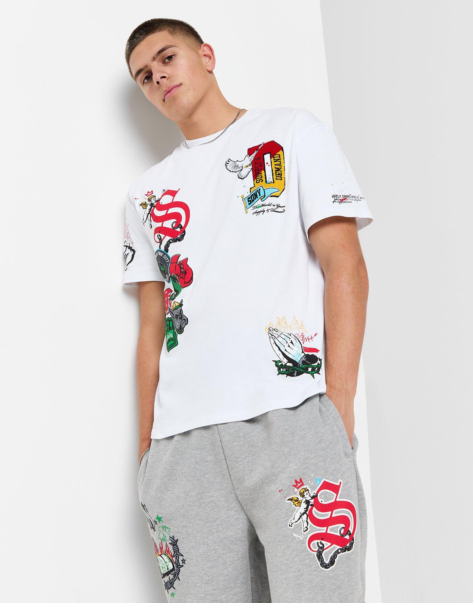 White Supply & Demand Lawrence TShirt JD Sports Sveirge