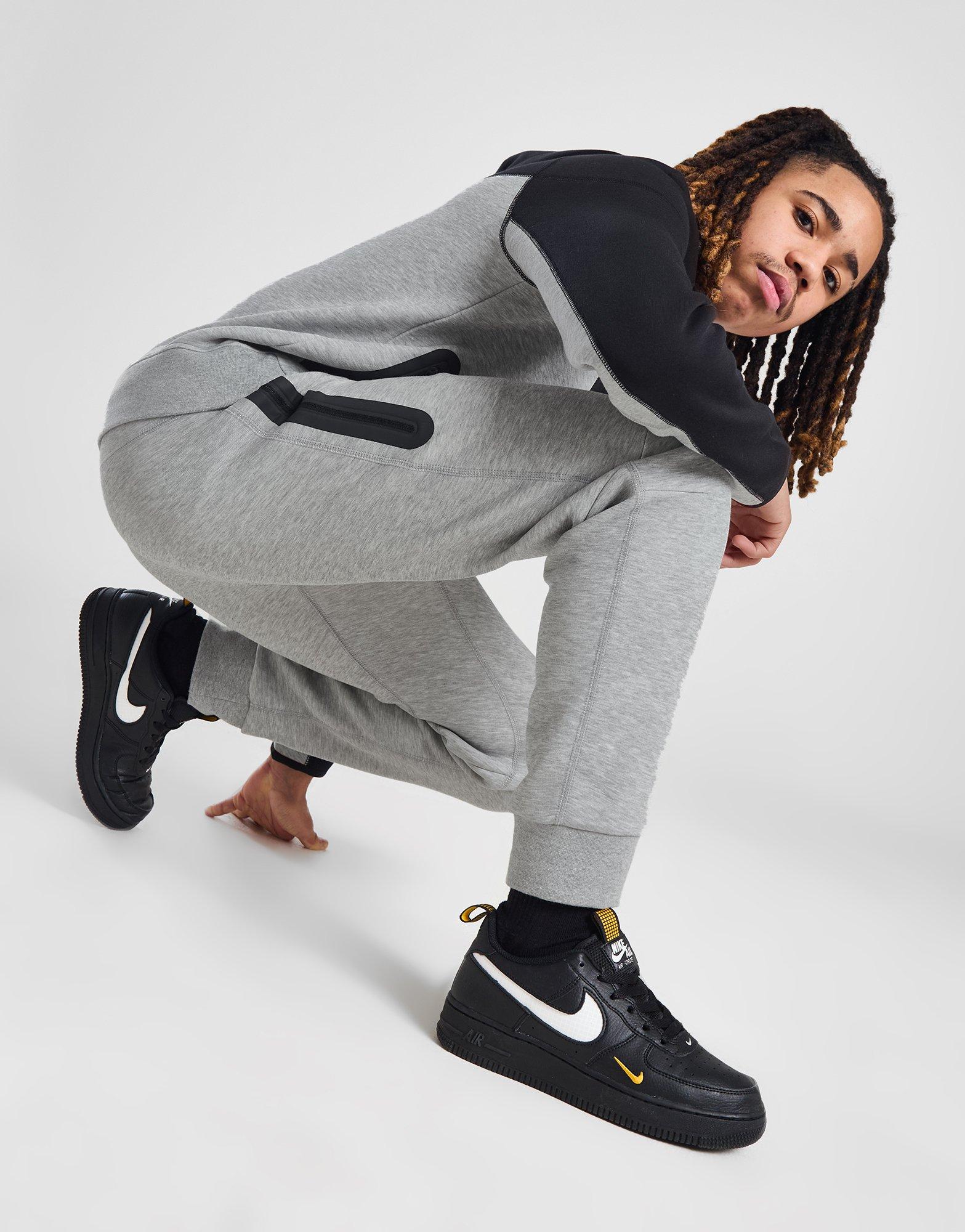 Grey Nike Tech Fleece Joggers Junior's JD Sports