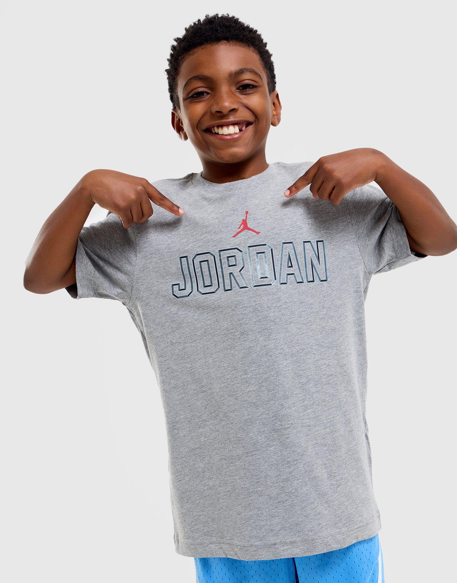 Grey Jordan TShirt Junior's JD Sports