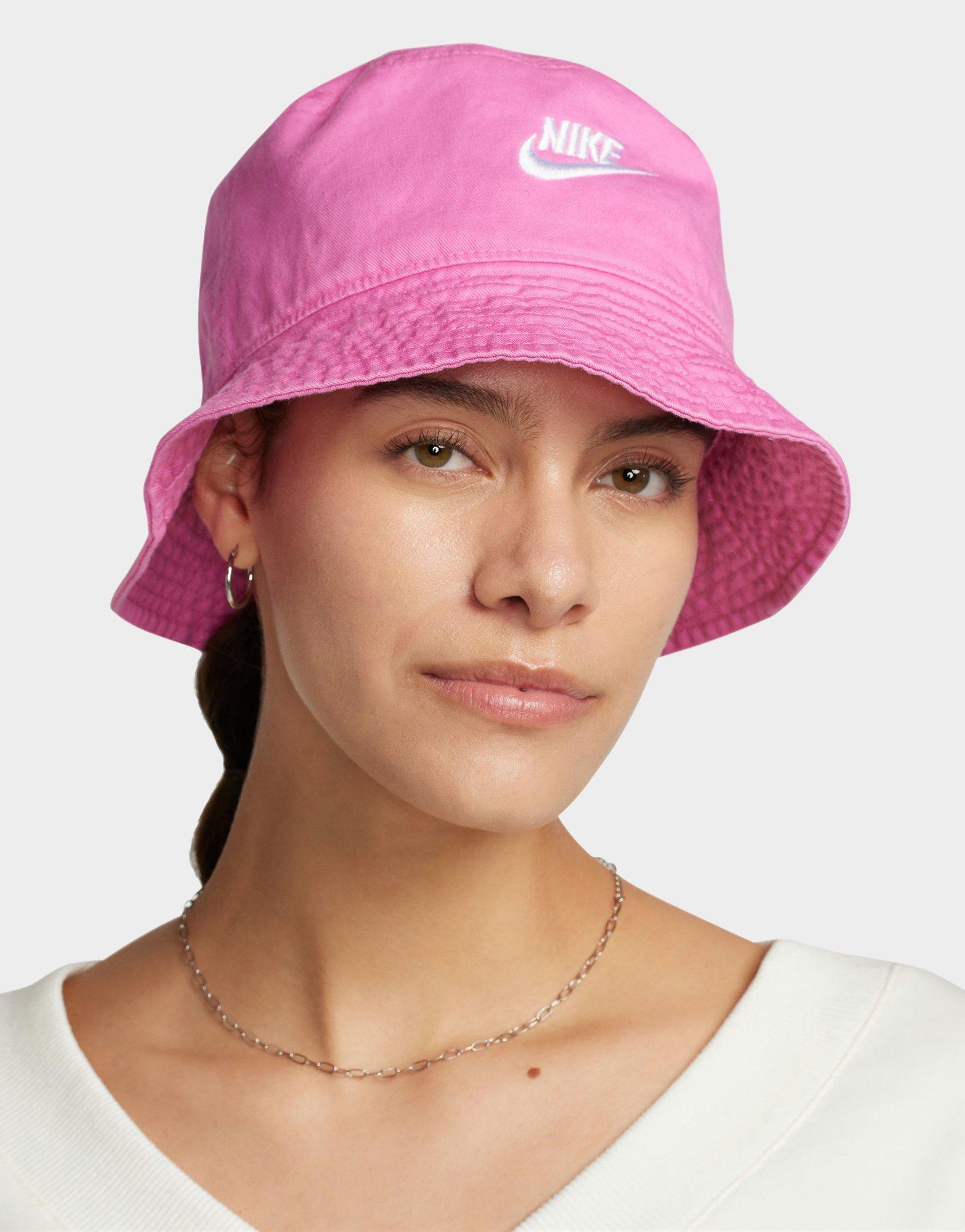 Pink Nike Futura Washed Bucket Hat JD Sports Singapore