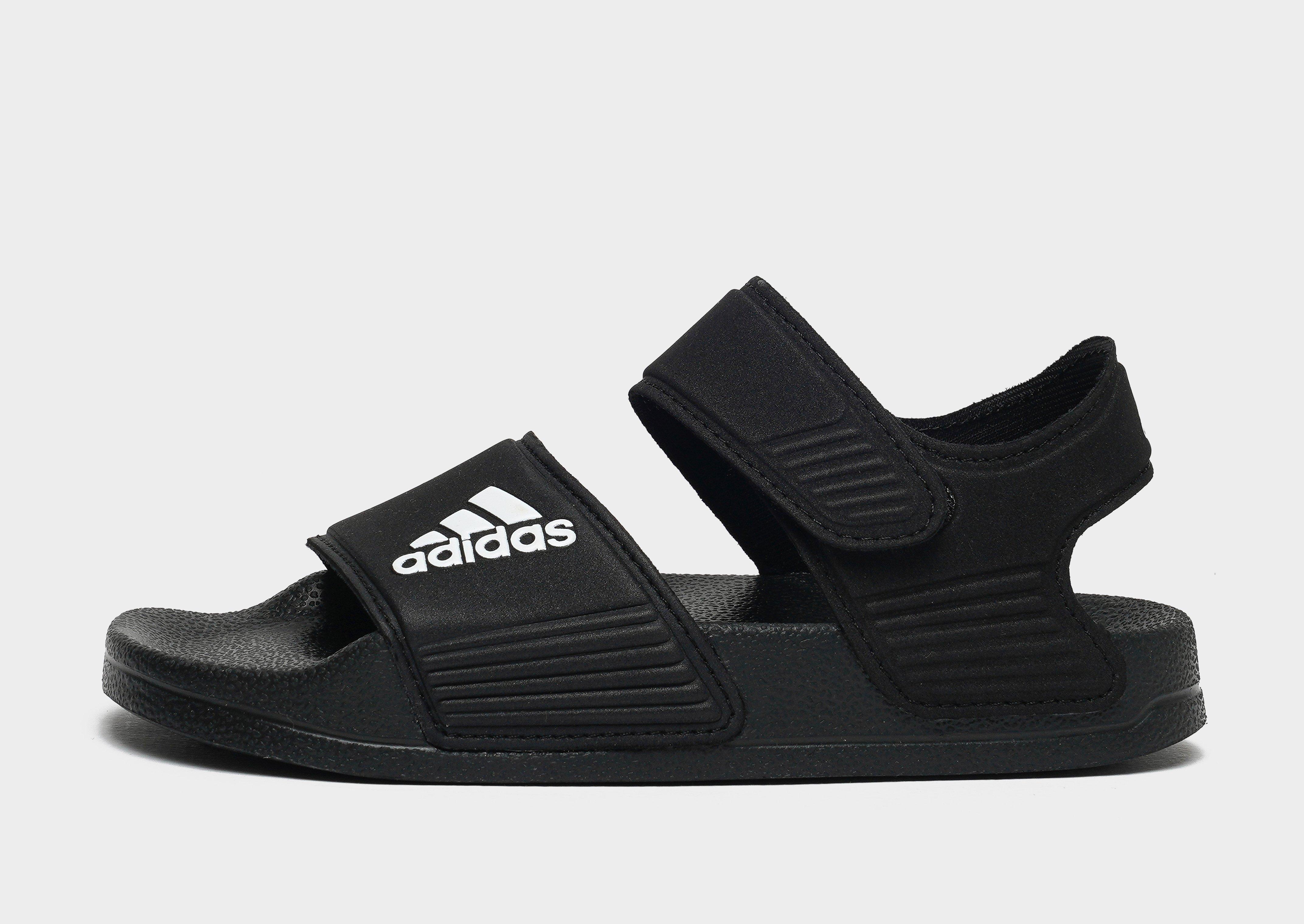 Black adidas Adilette Sandals JD Sports UK