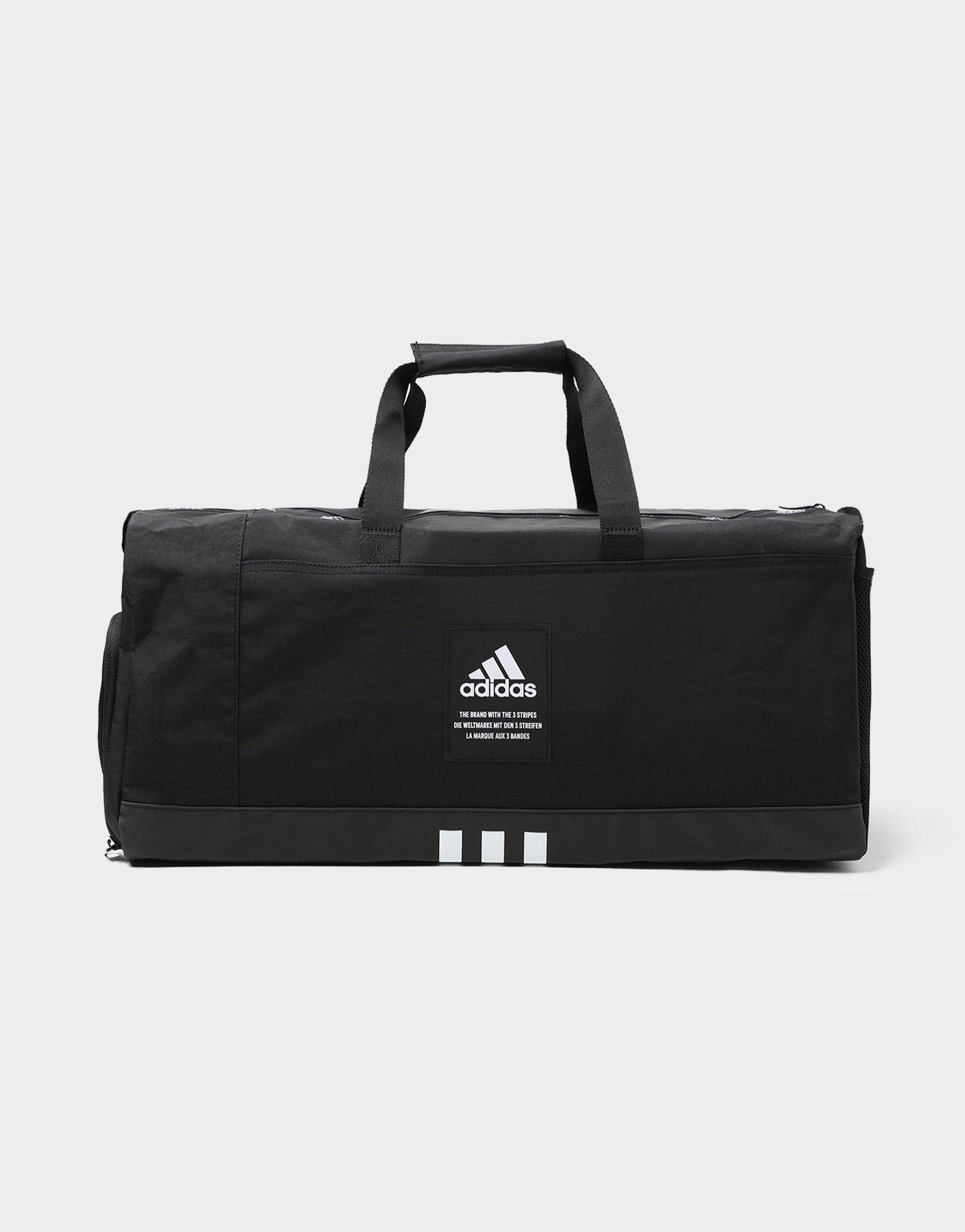 Black adidas 4ATHLTS Medium Duffel Bag JD Sports UK