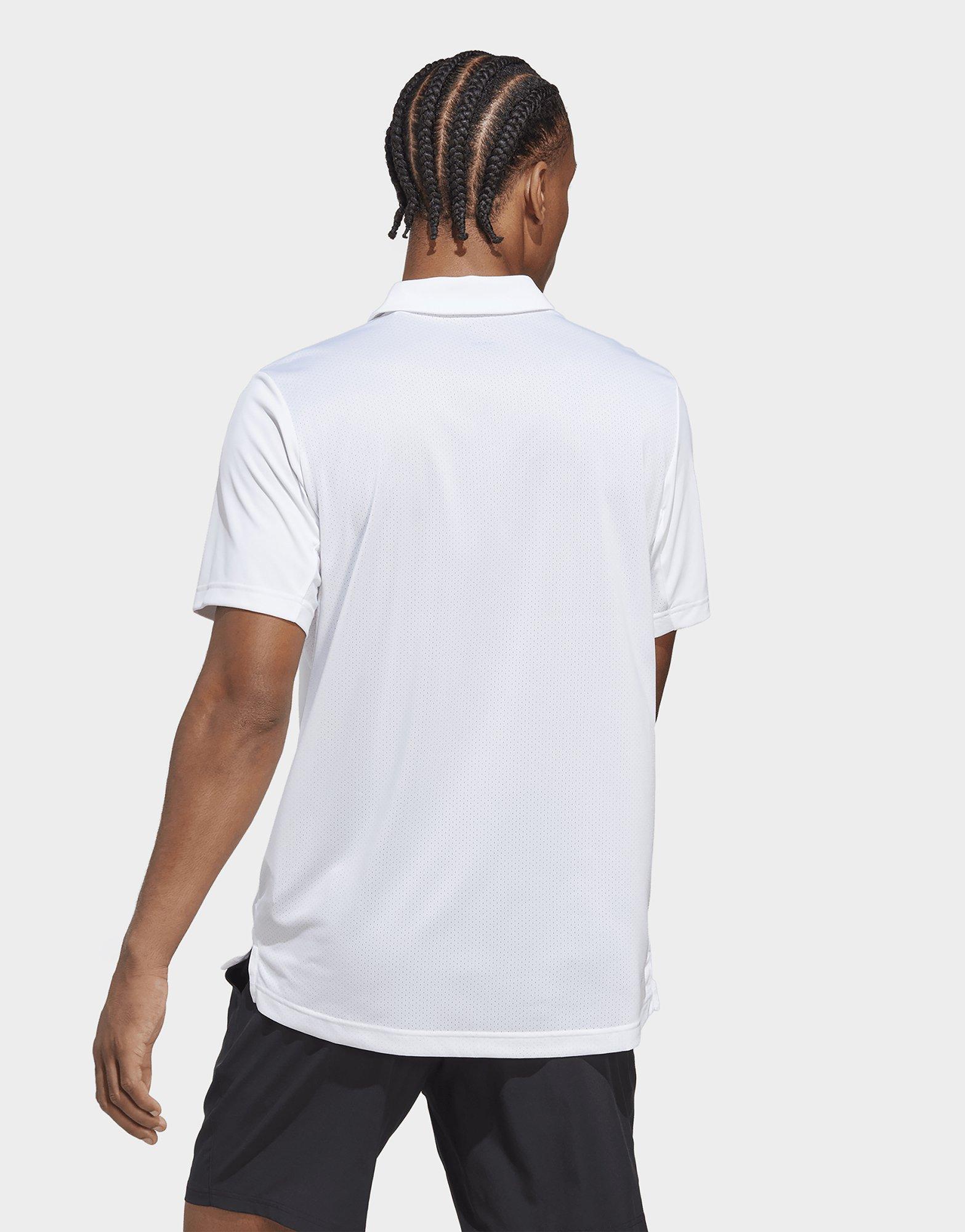 White adidas Club Tennis Polo Shirt JD Sports UK