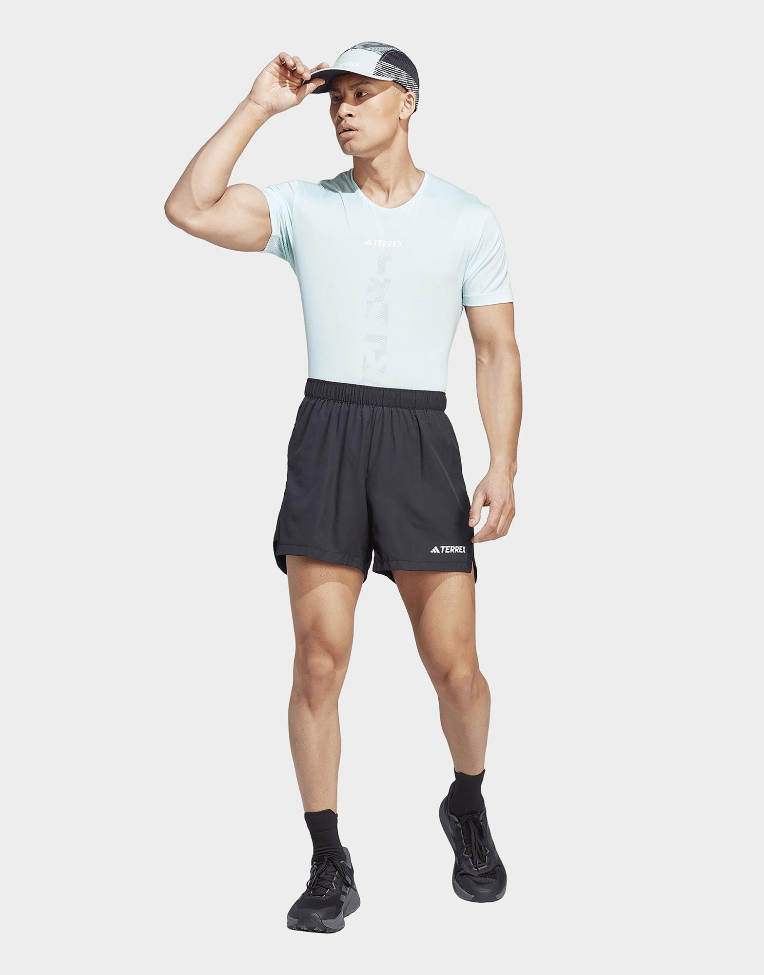 Black adidas Terrex Multi Trail Running Shorts JD Sports UK