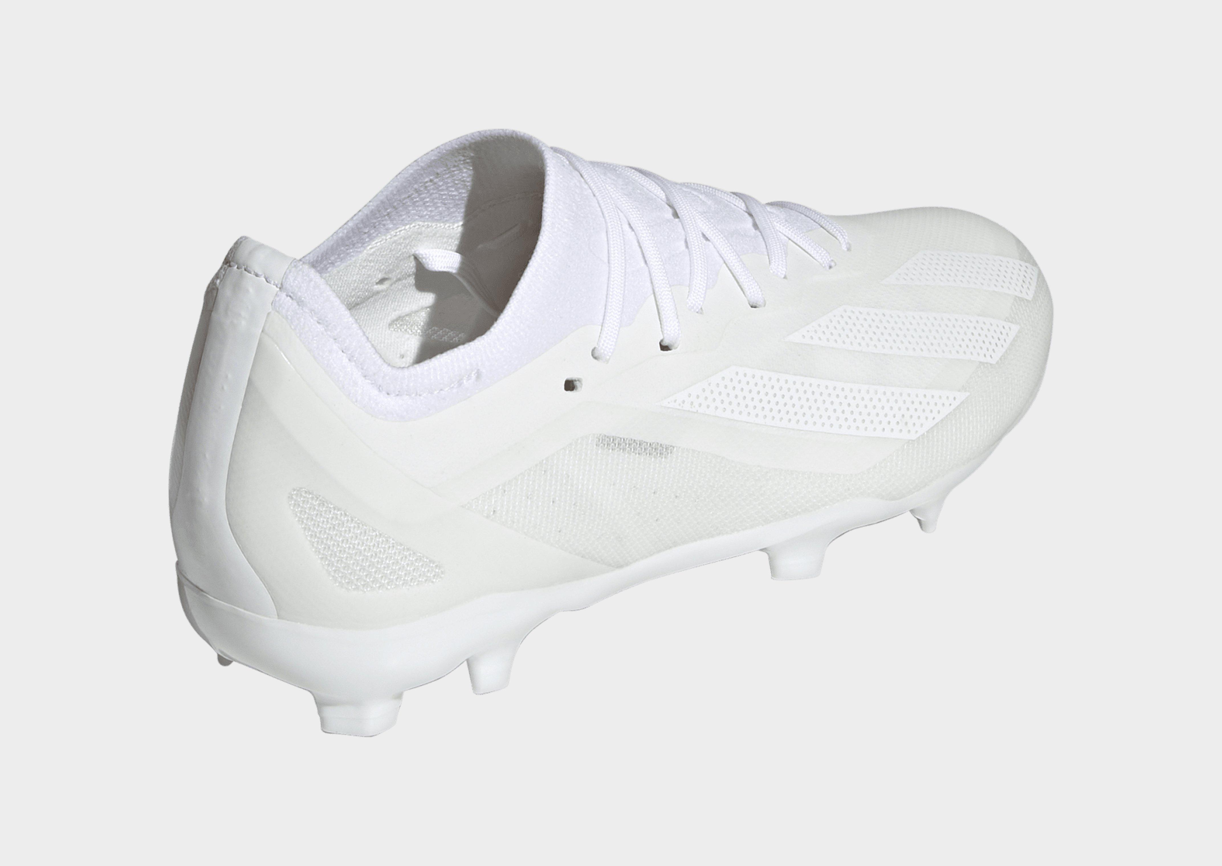 White adidas X Crazyfast.1 Firm Ground Boots JD Sports UK