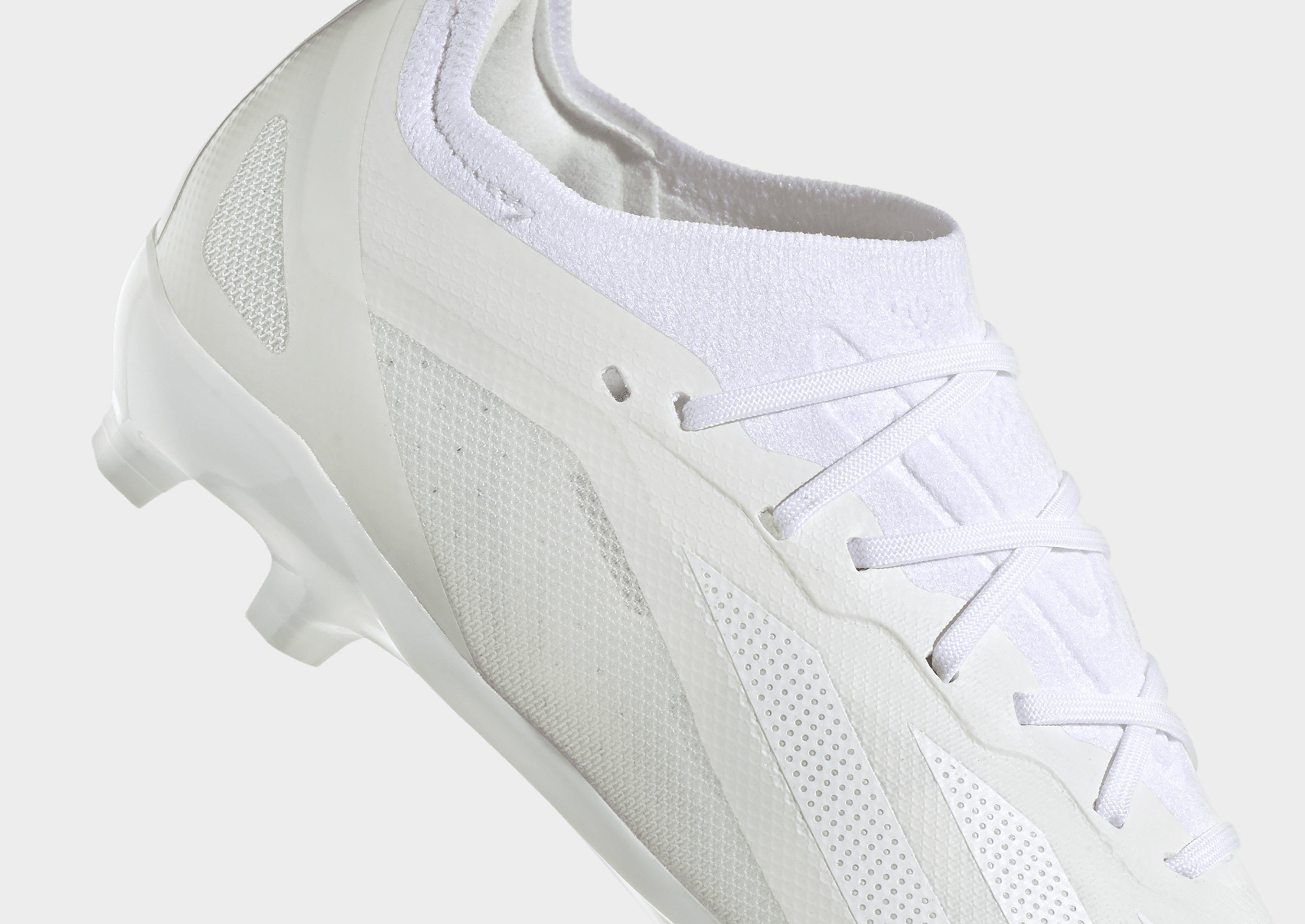 White adidas X Crazyfast.1 Firm Ground Boots JD Sports UK