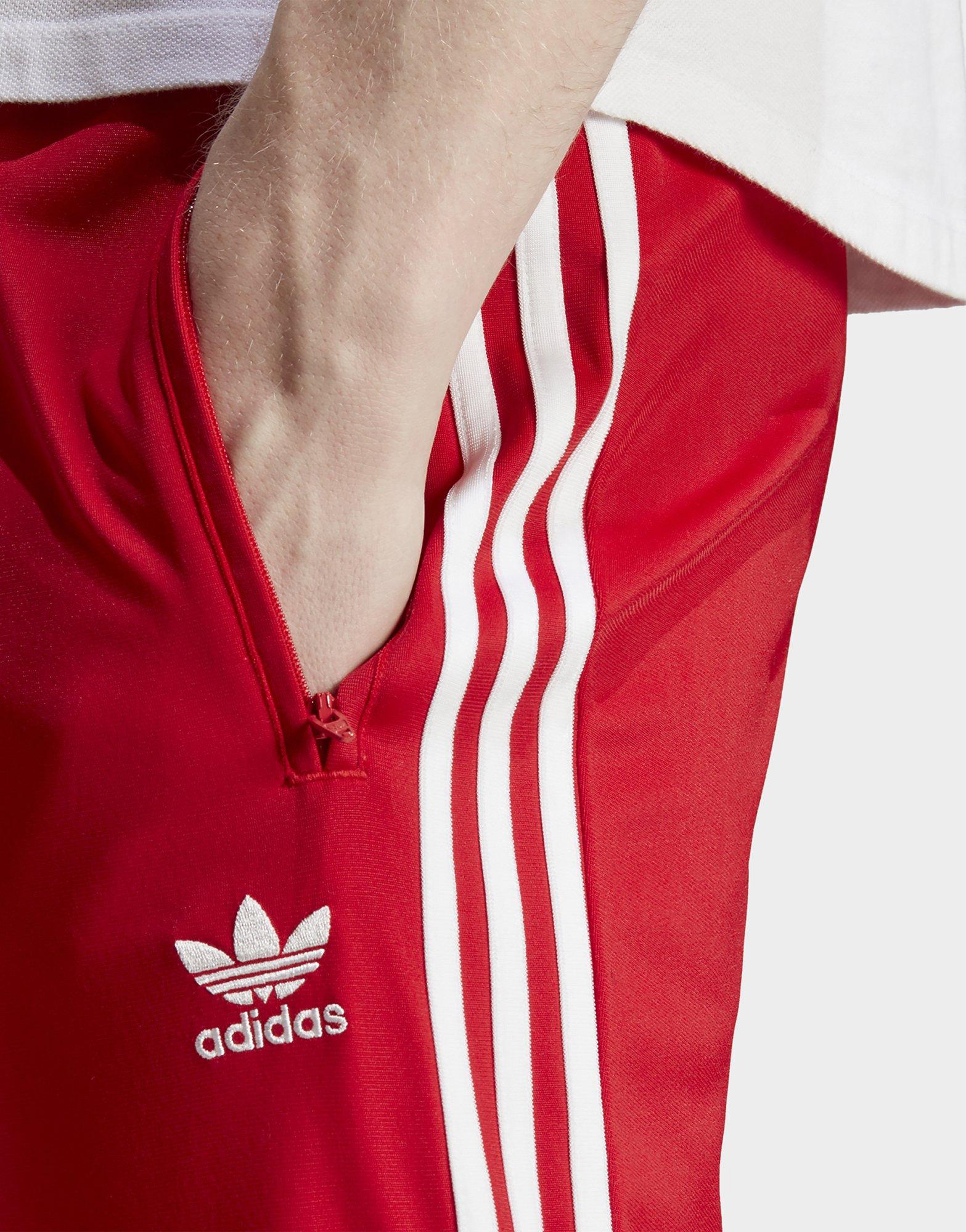 Red adidas Originals Adicolor Classics Firebird Track Pants JD Sports UK