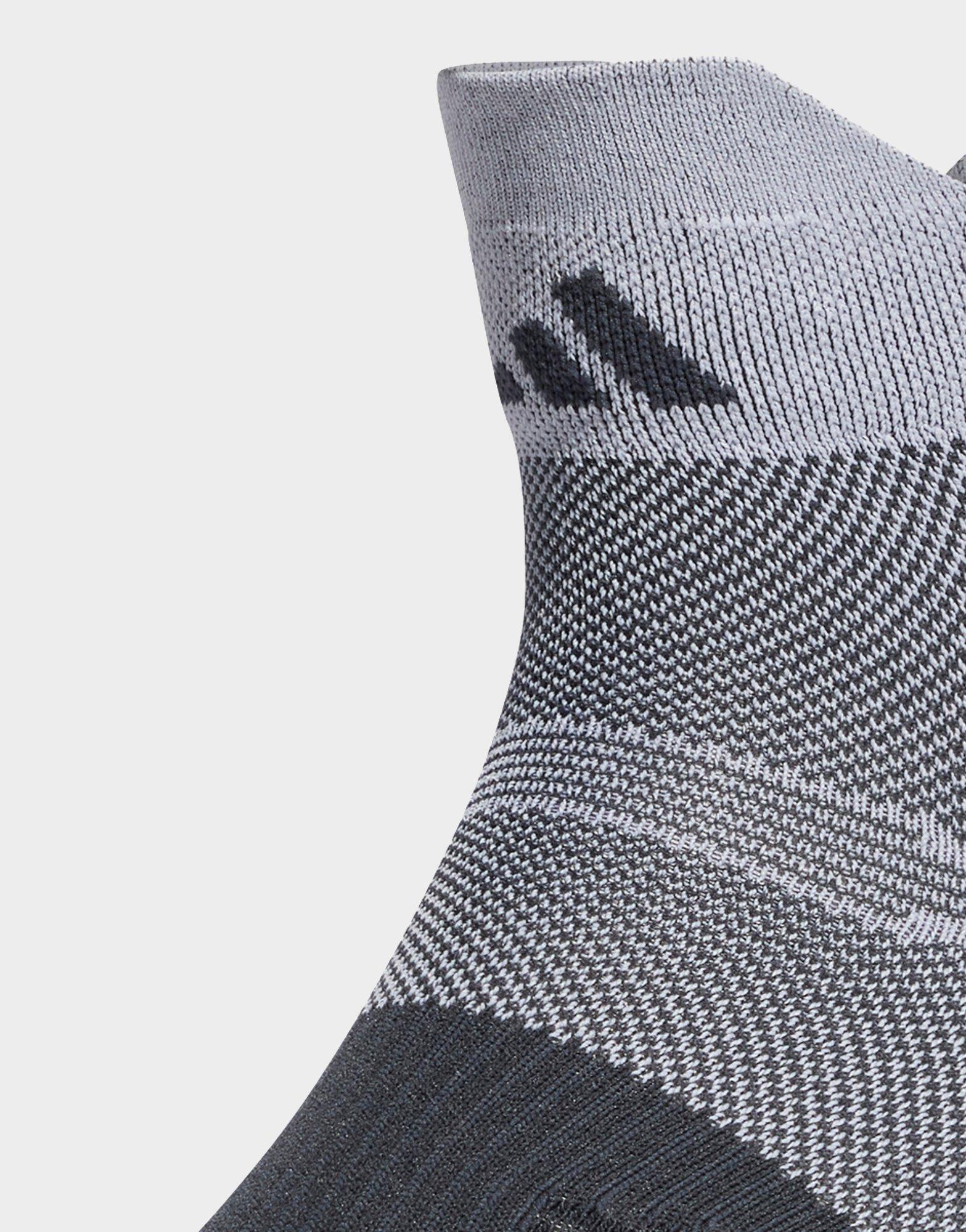 White adidas RunningXadizero Socks 1 Pair JD Sports UK