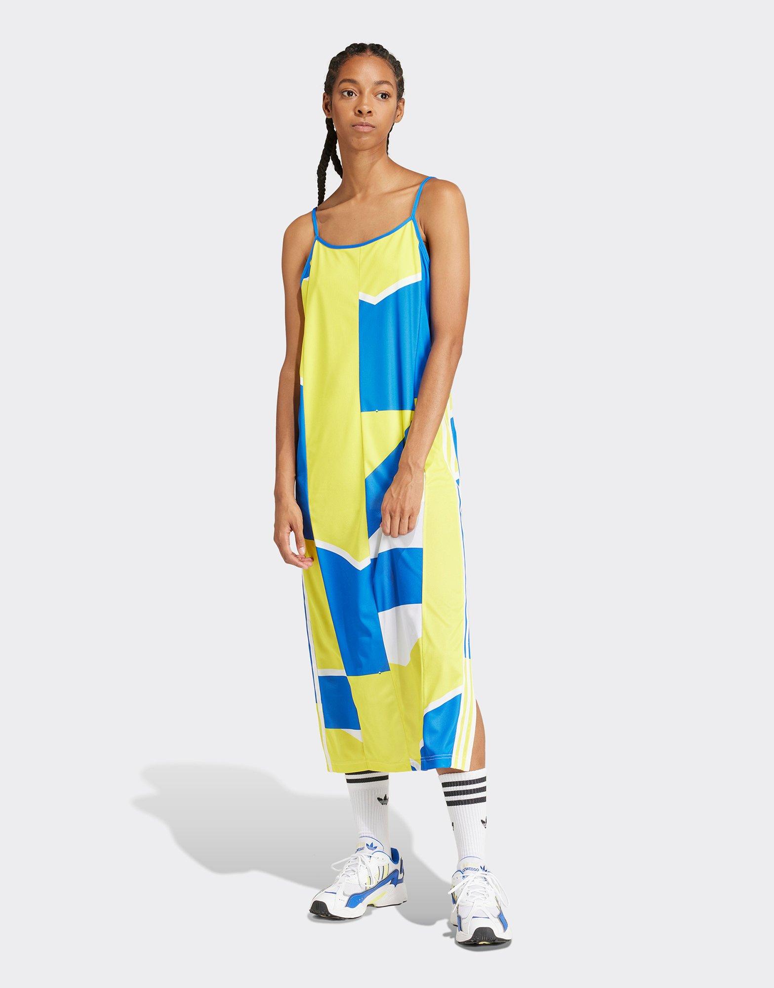 Yellow adidas Originals ชุดเดรสผู้หญิง x KSENIASCHNAIDER Repurposed