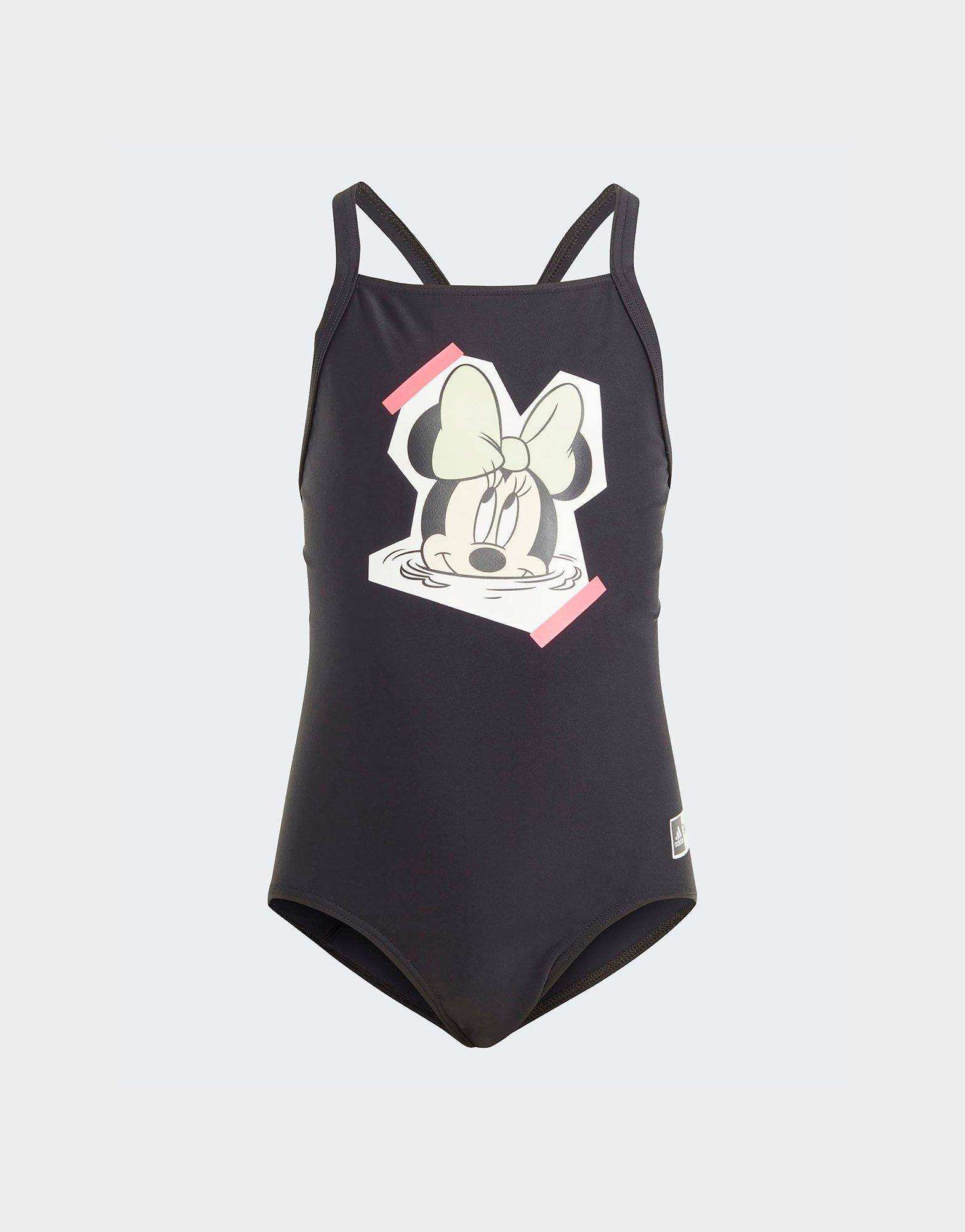 Black adidas adidas x Disney Minnie Mouse Swimsuit JD Sports UK