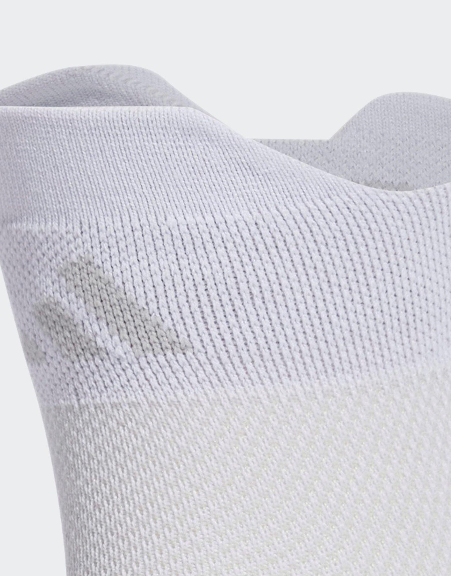 White adidas RunningXadizero Socks 1 Pair JD Sports UK