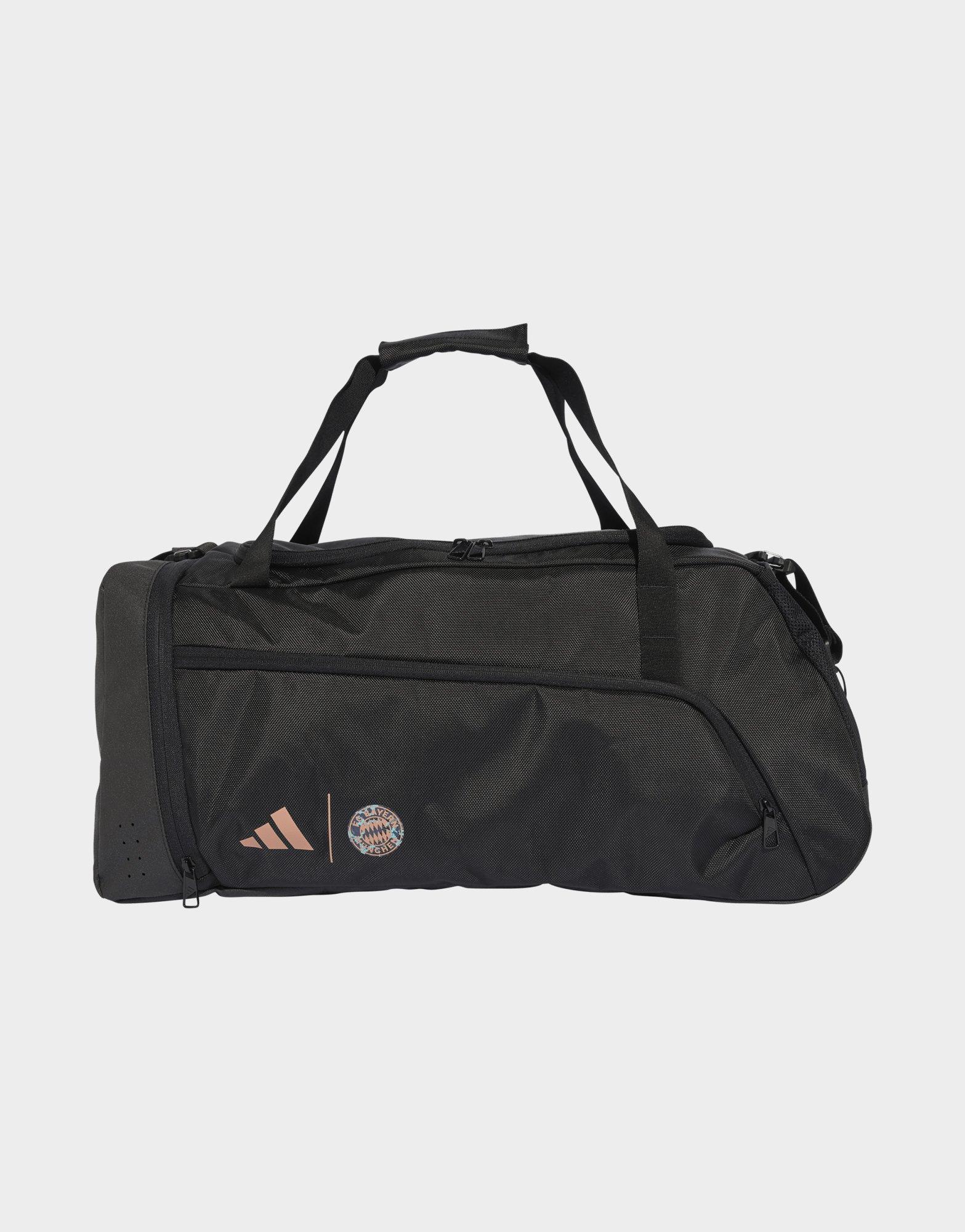 Black adidas FC Bayern Away Duffel Bag JD Sports UK