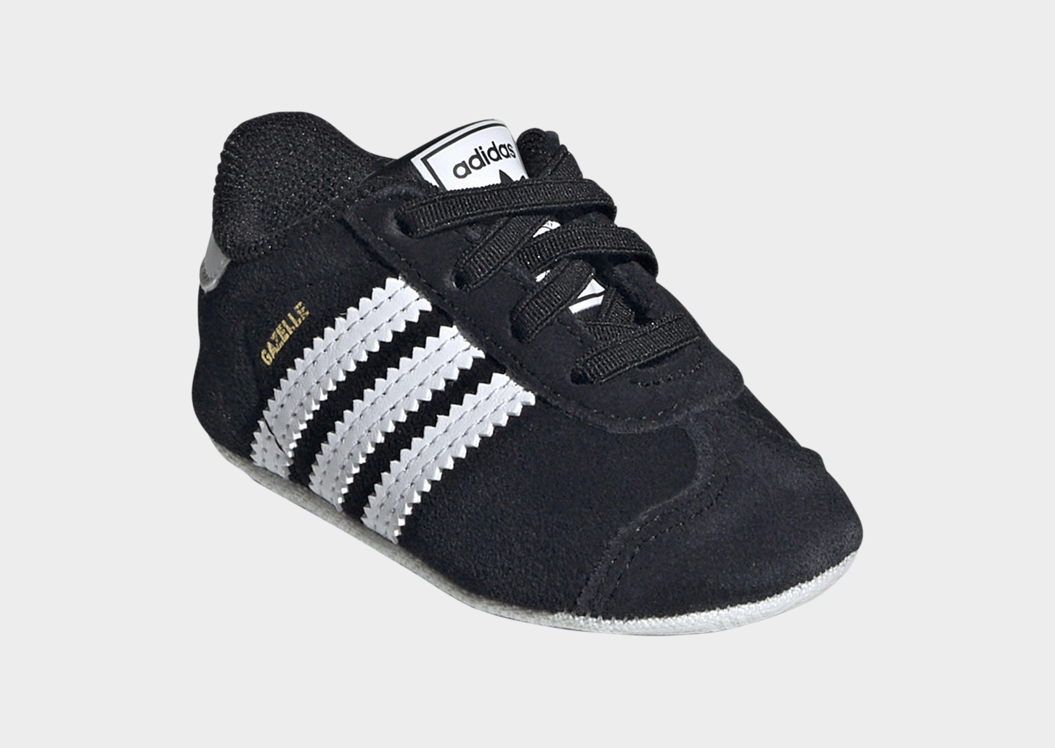 Black adidas Gazelle Crib Shoes JD Sports UK