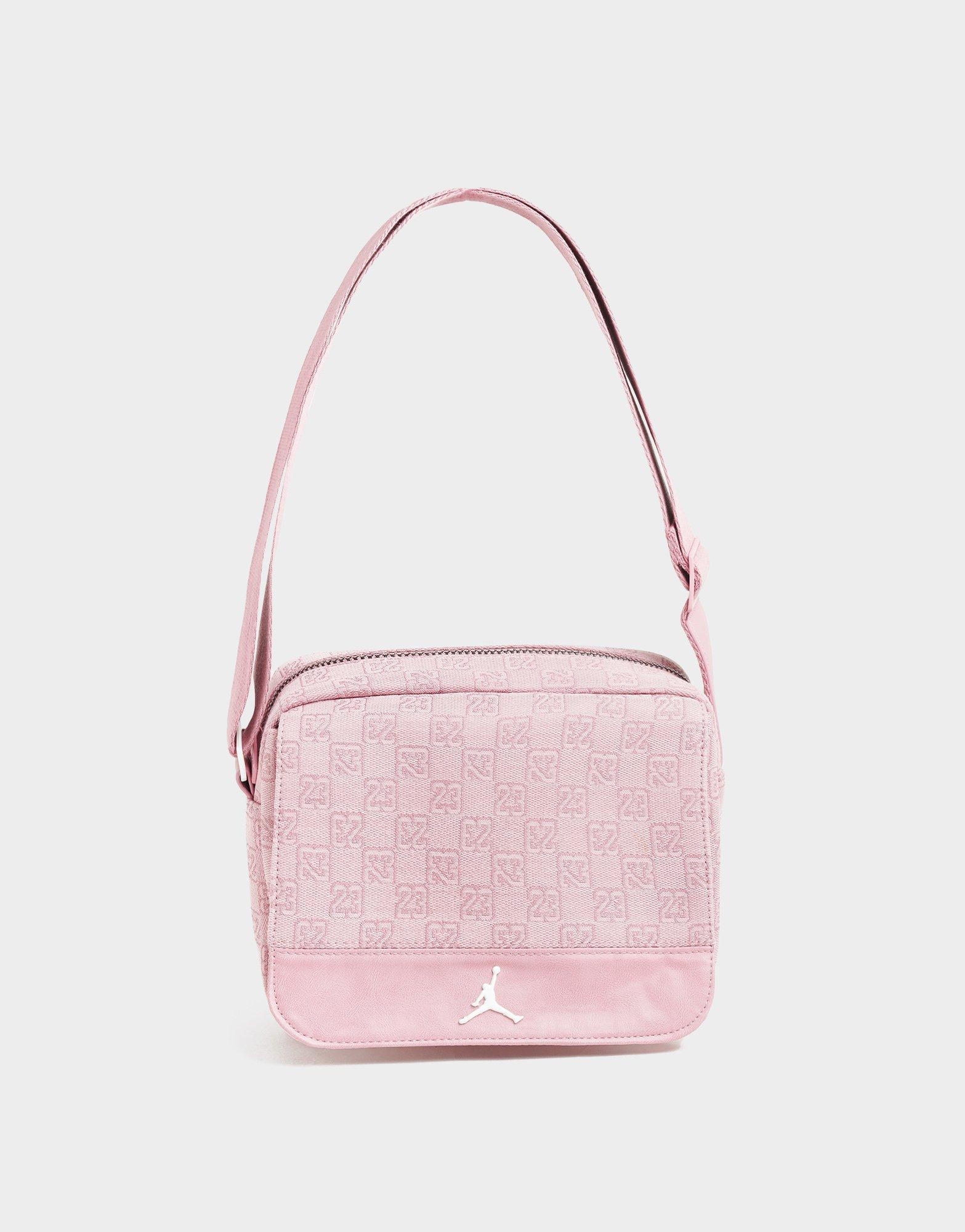 Pink Jordan Monogram Mini Messenger Bag JD Sports Singapore