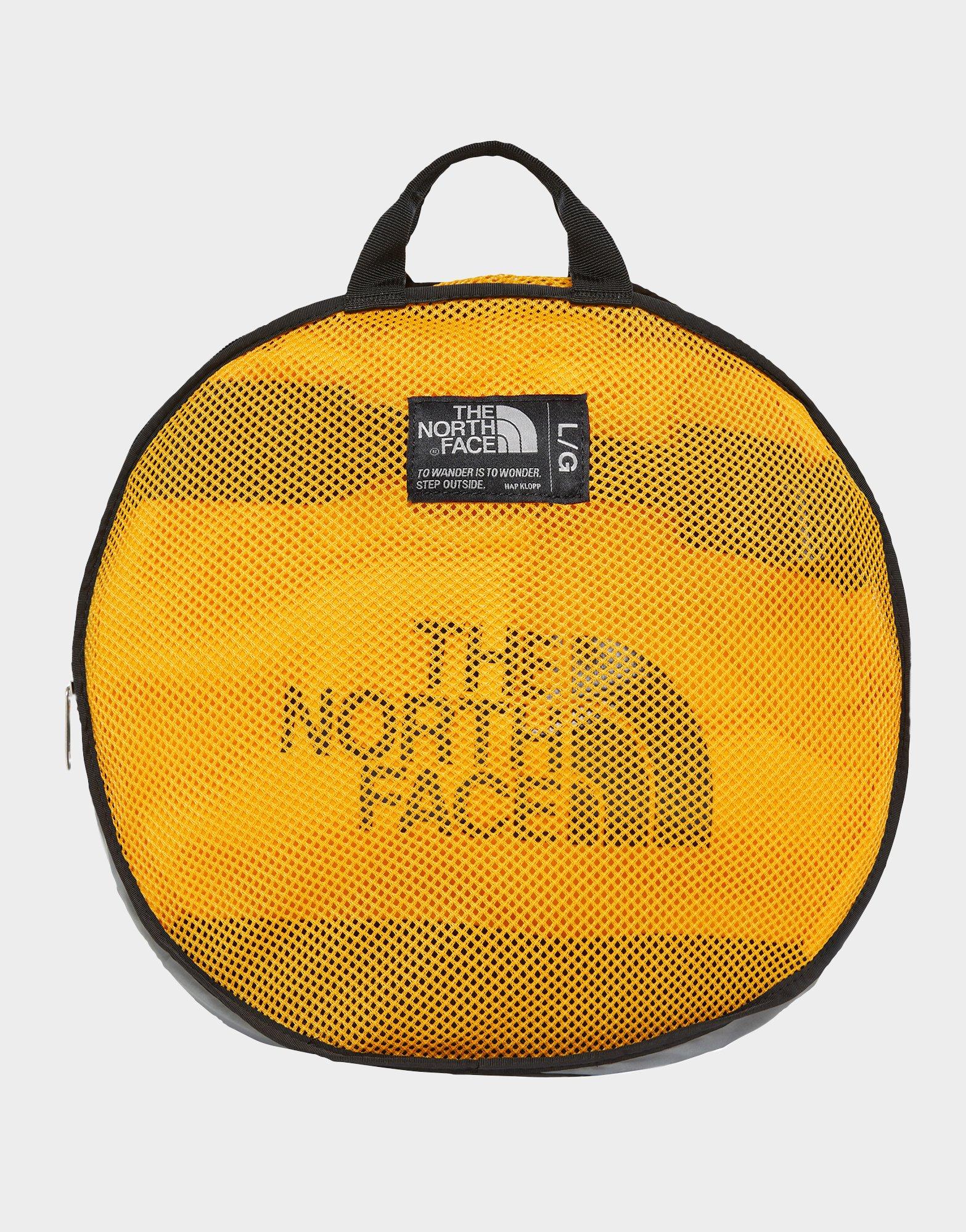 Yellow The North Face Basecamp Duffel Bag Large JD Sports UK