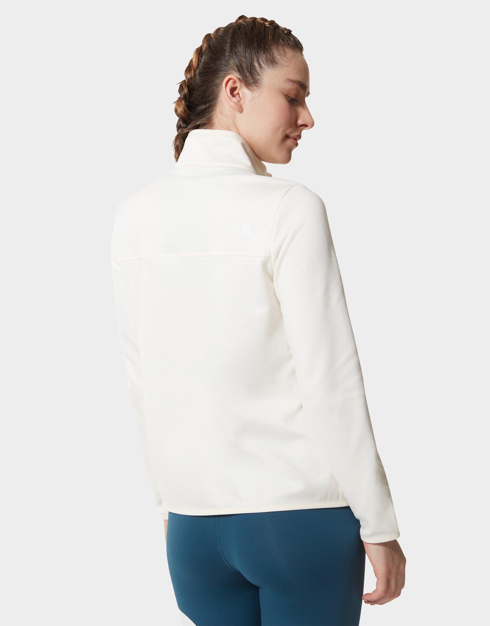 White The North Face Canyonlands Full Zip Fleece Jacket JD Sports UK