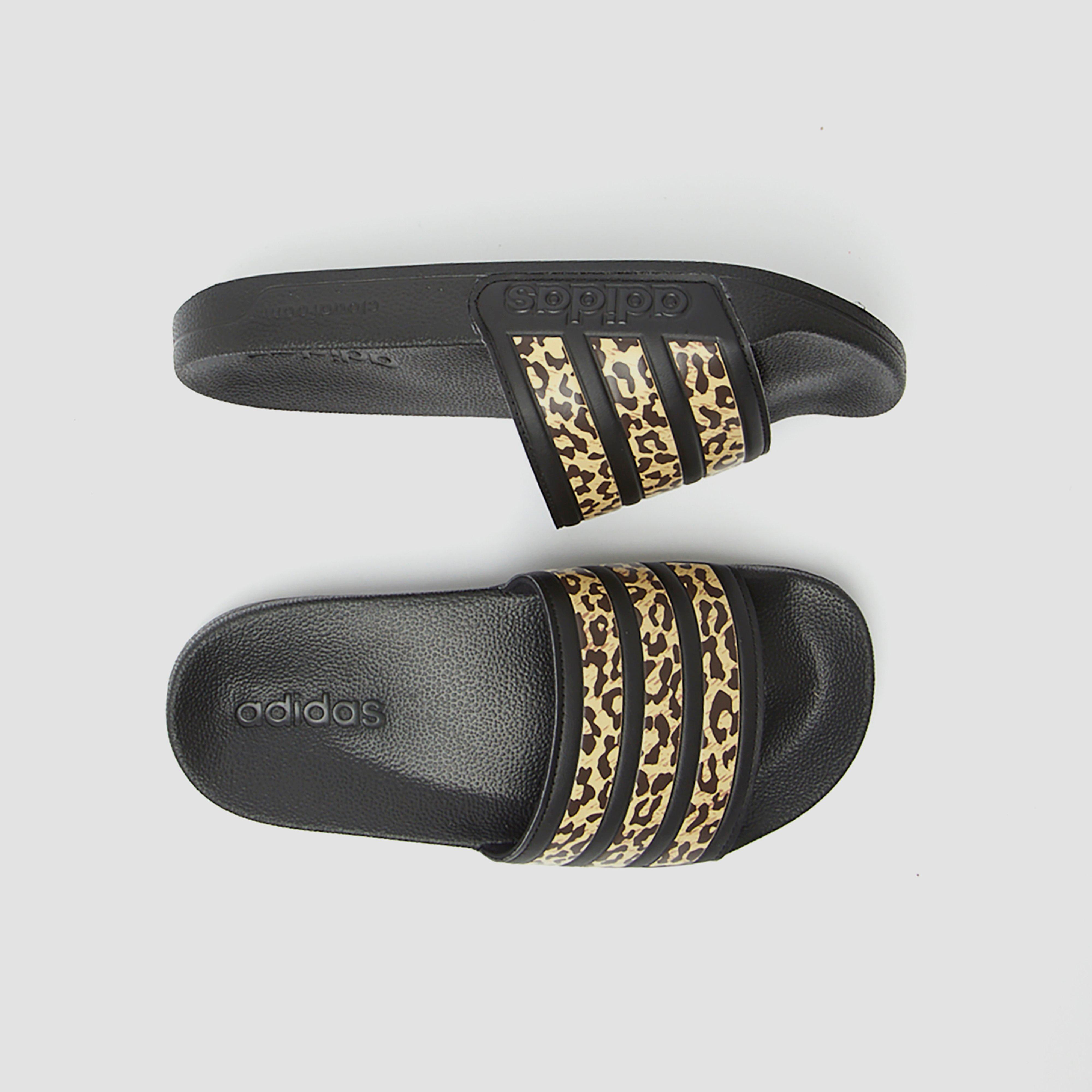 Adidas Adilette Shower Animal Slippers Zwart Dames