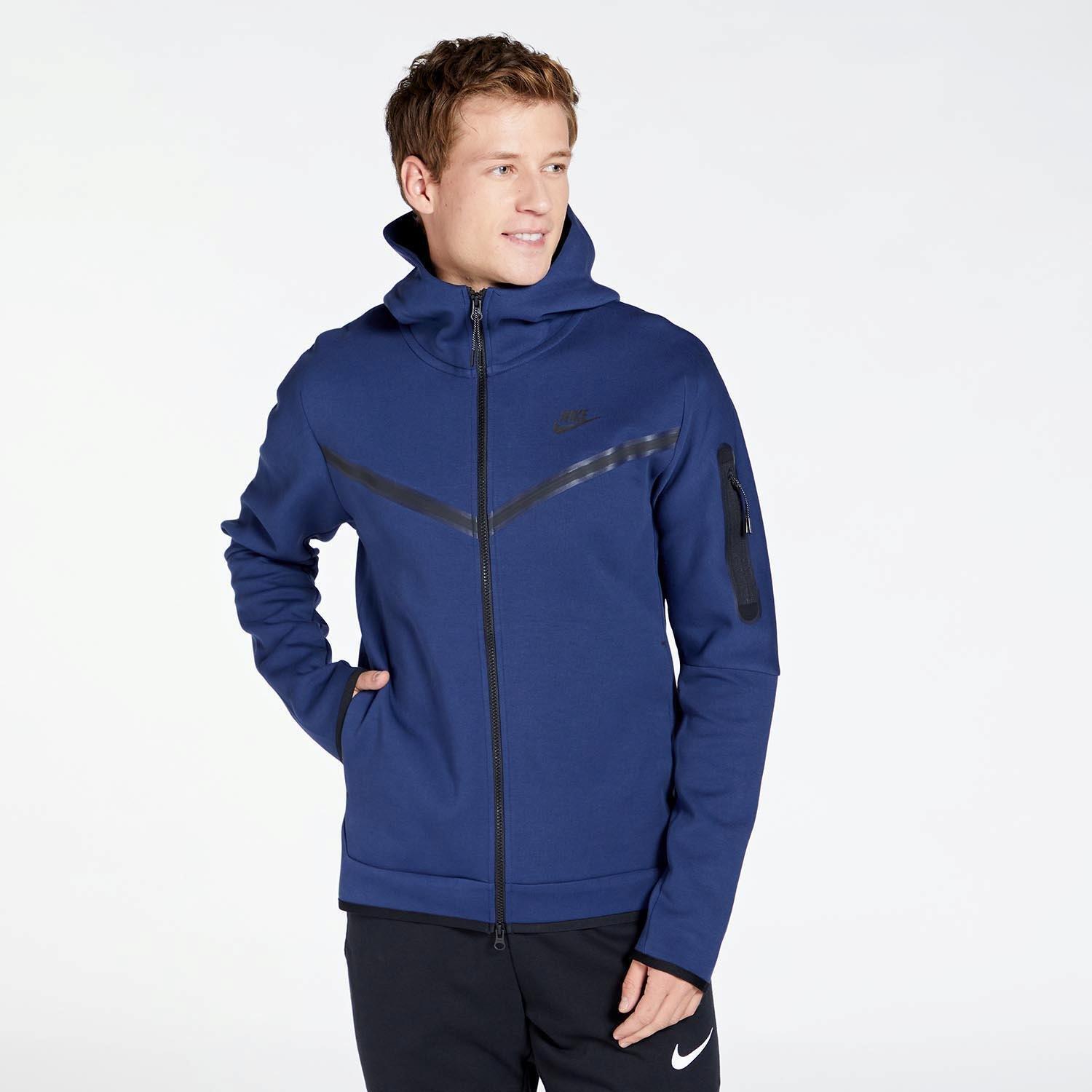 Nike Sportswear Tech Fleece Vest Blauw Heren