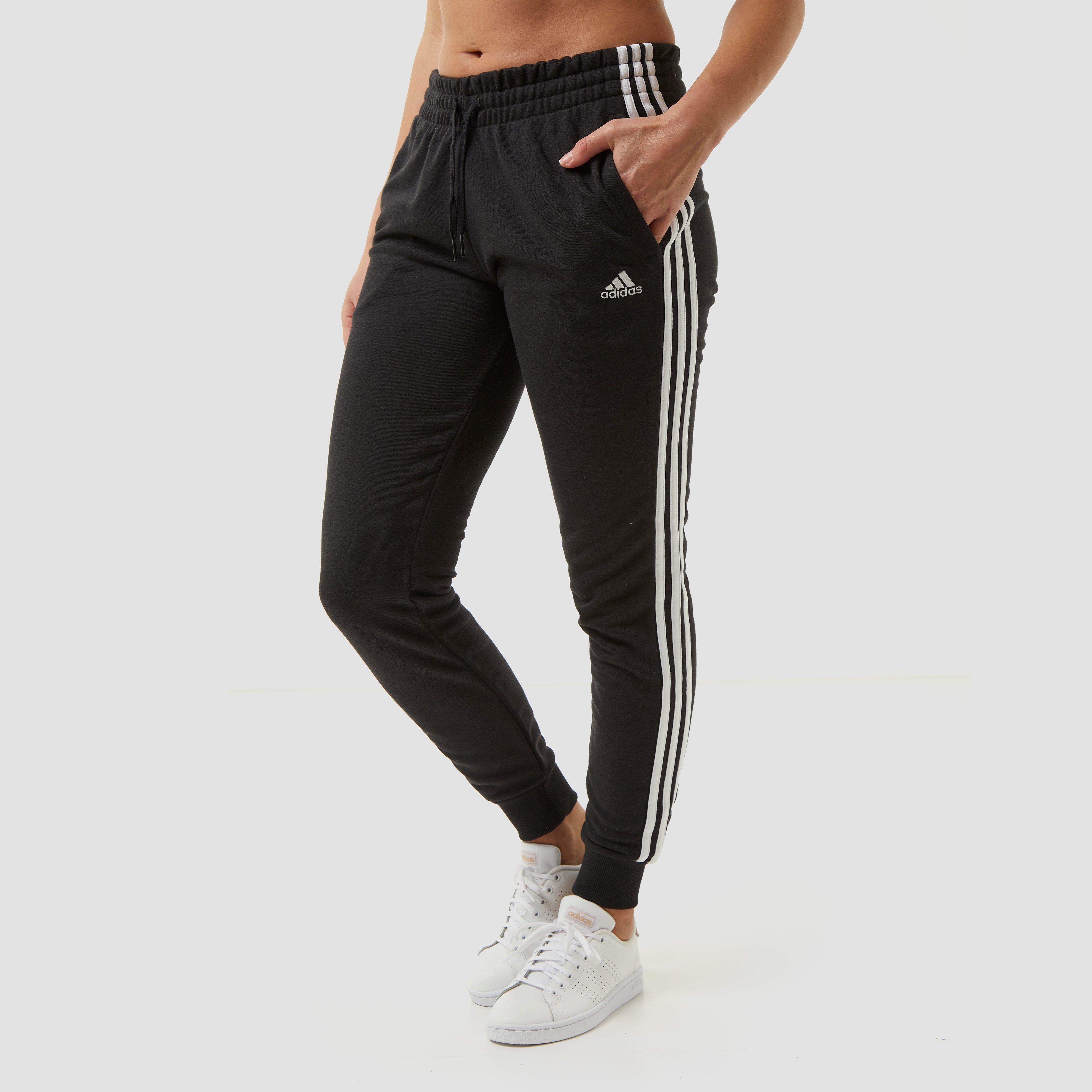 Adidas Essentials French Terry 3-Stripes Joggingbroek Zwart Dames