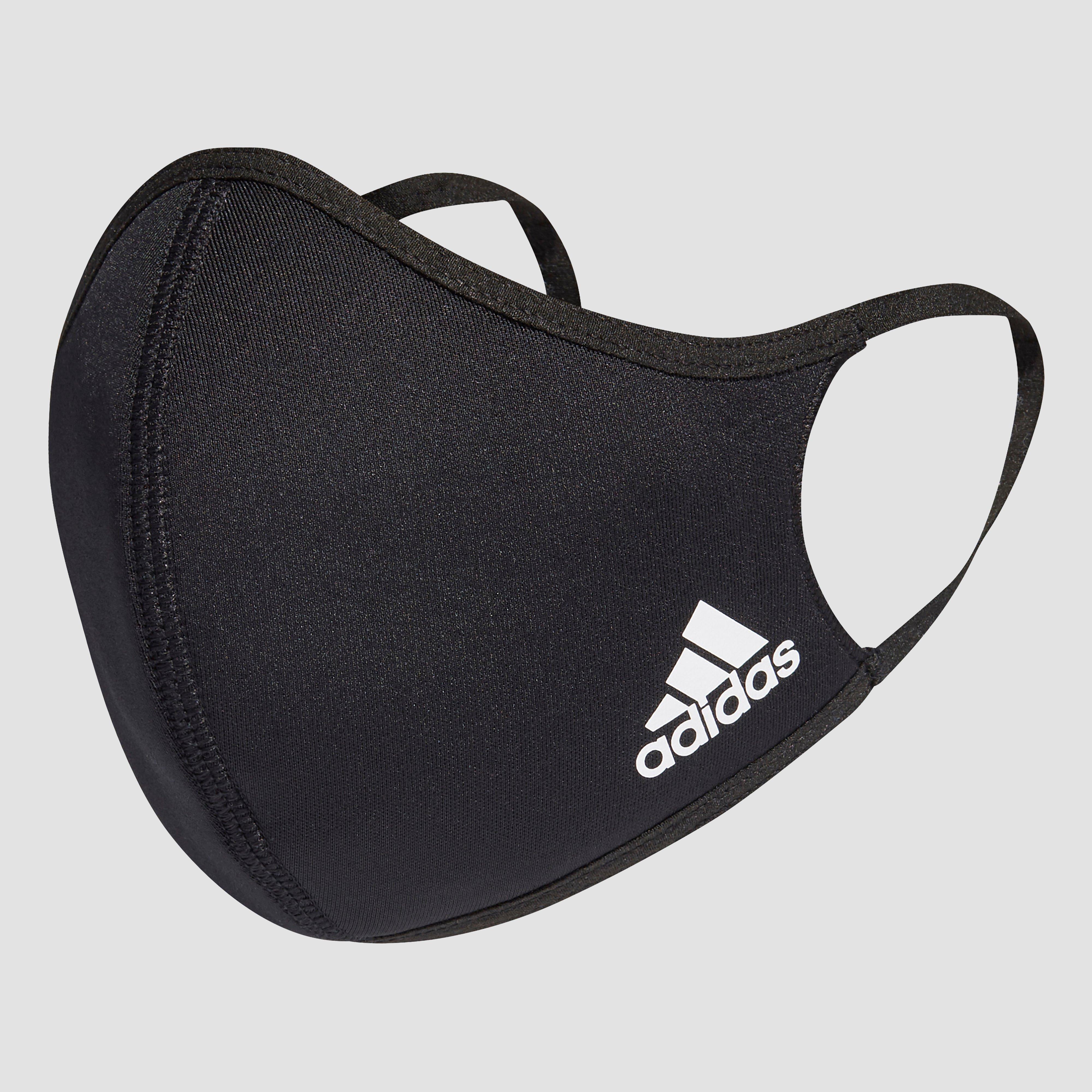 Adidas Mondkapje M/L 3-Pack Zwart