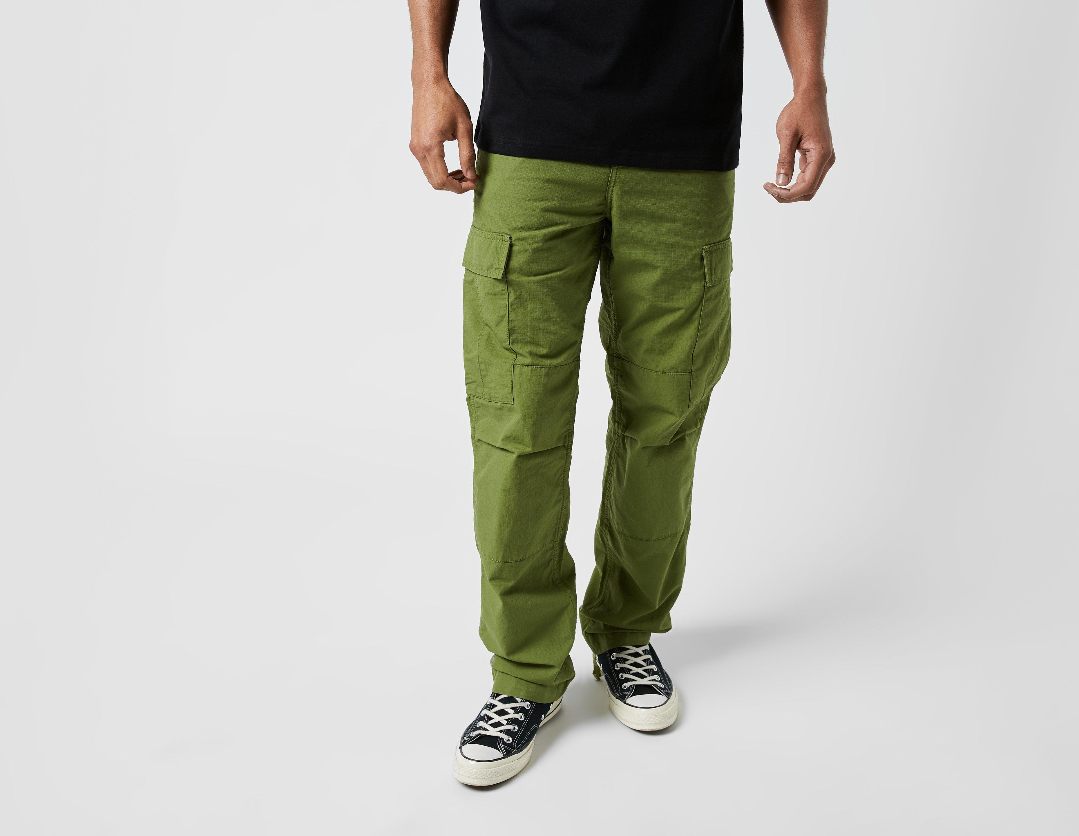 Green Carhartt WIP Regular Cargo Pants size?