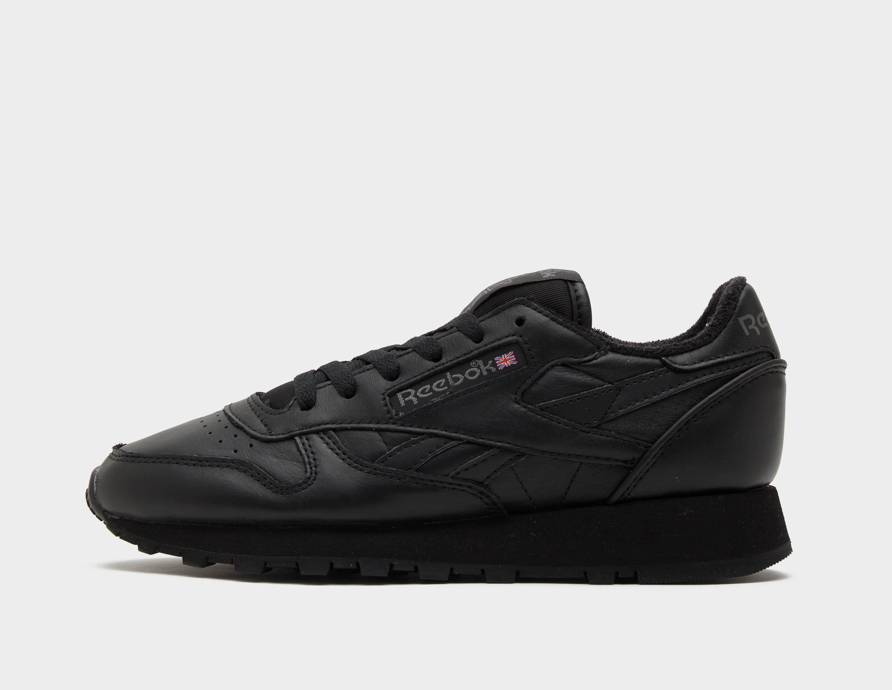 Black Reebok Classic Leather Women's size?